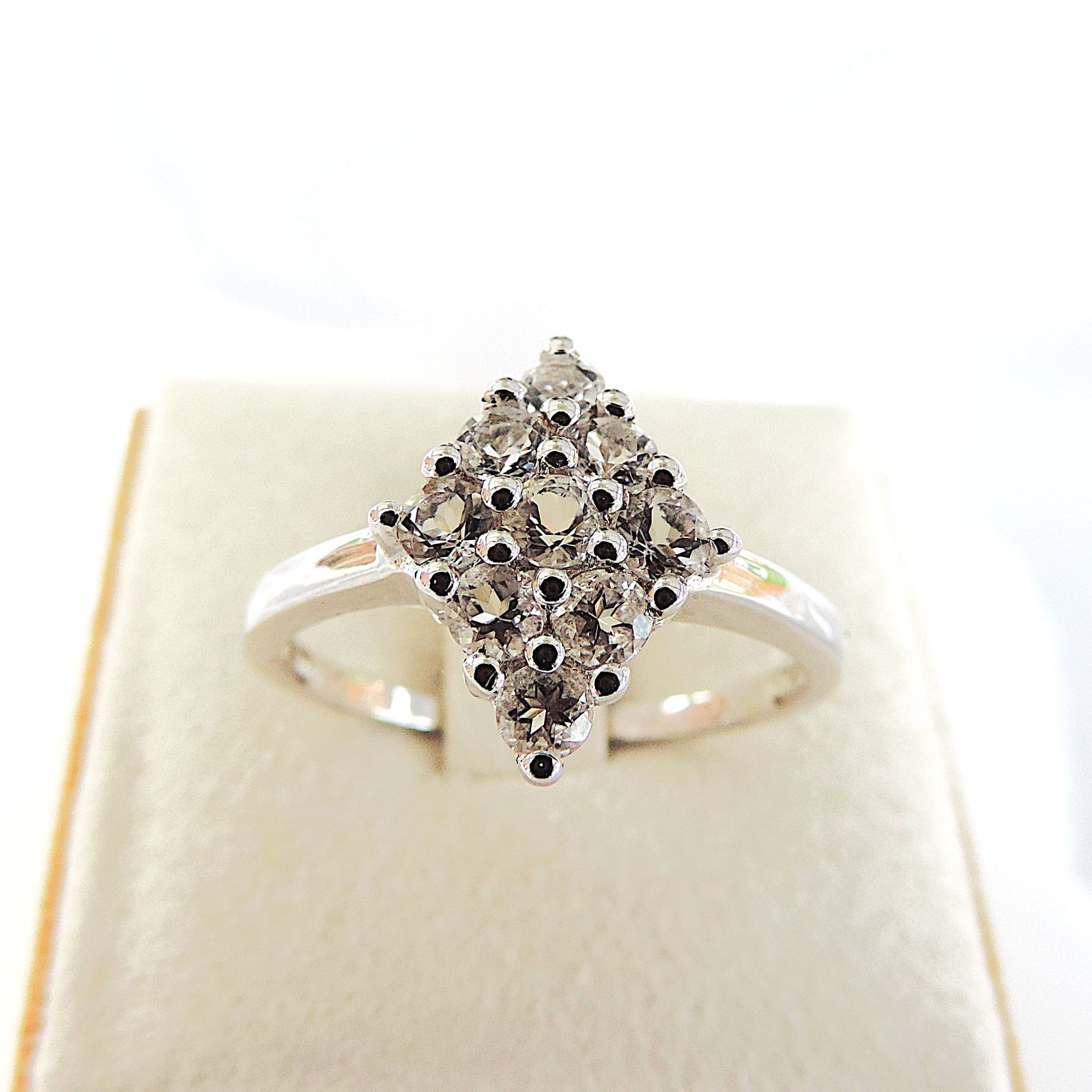 925 Silver Itinga Petalite Gemstone Ring 'New' - 2