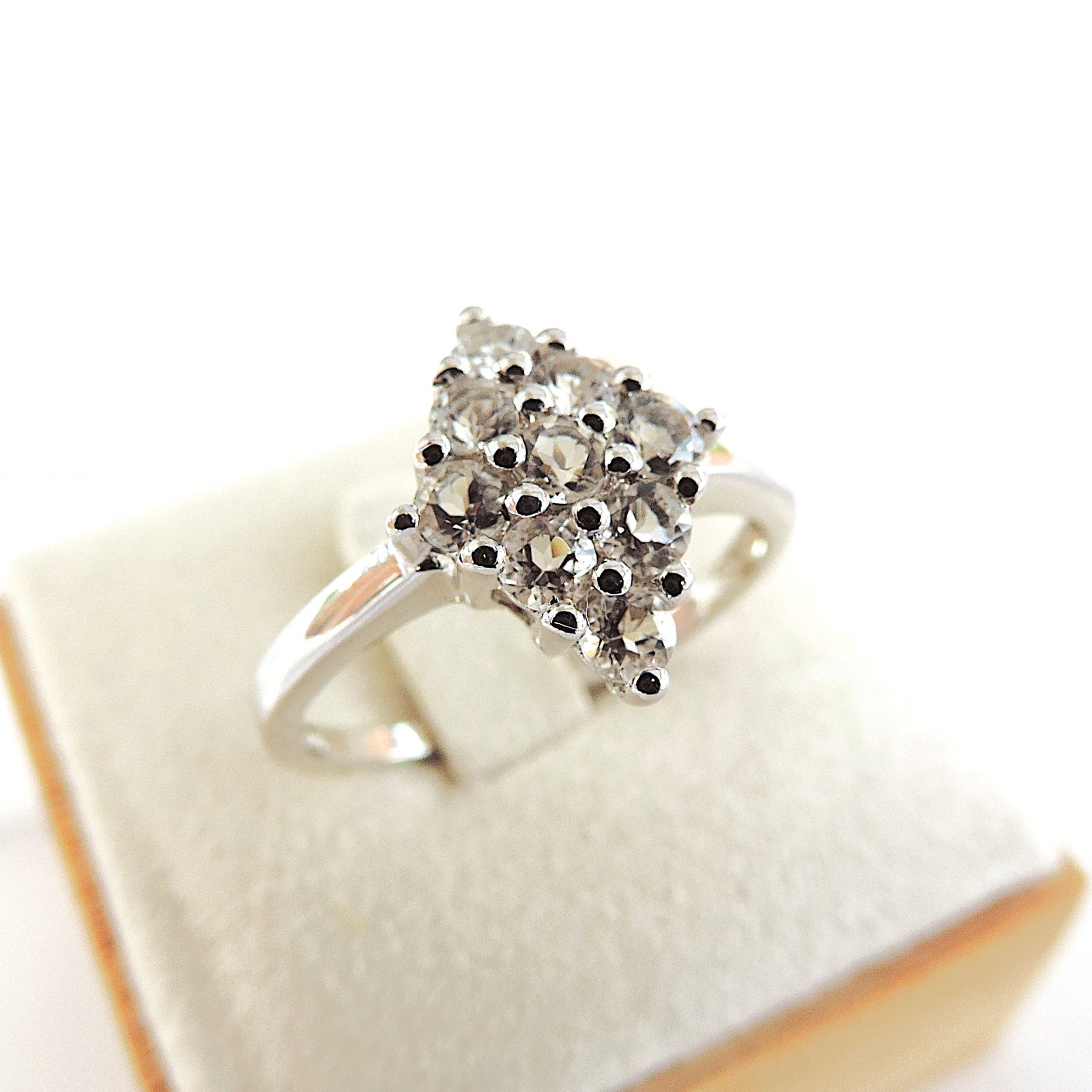 925 Silver Itinga Petalite Gemstone Ring 'New' - 3