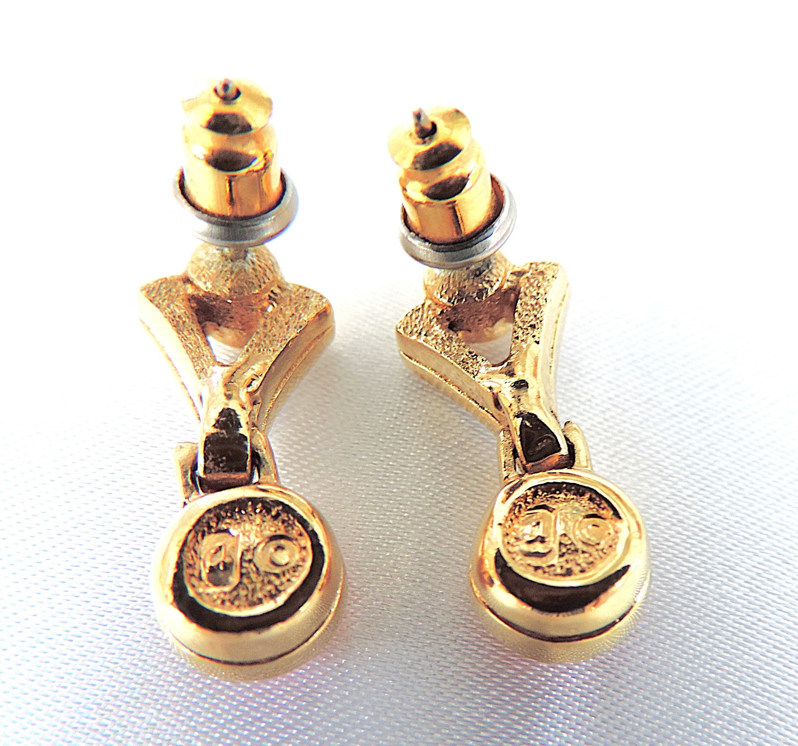 Vintage Gold Plated Austrian Crystal Necklace & Earrings Set c.1980's - 4