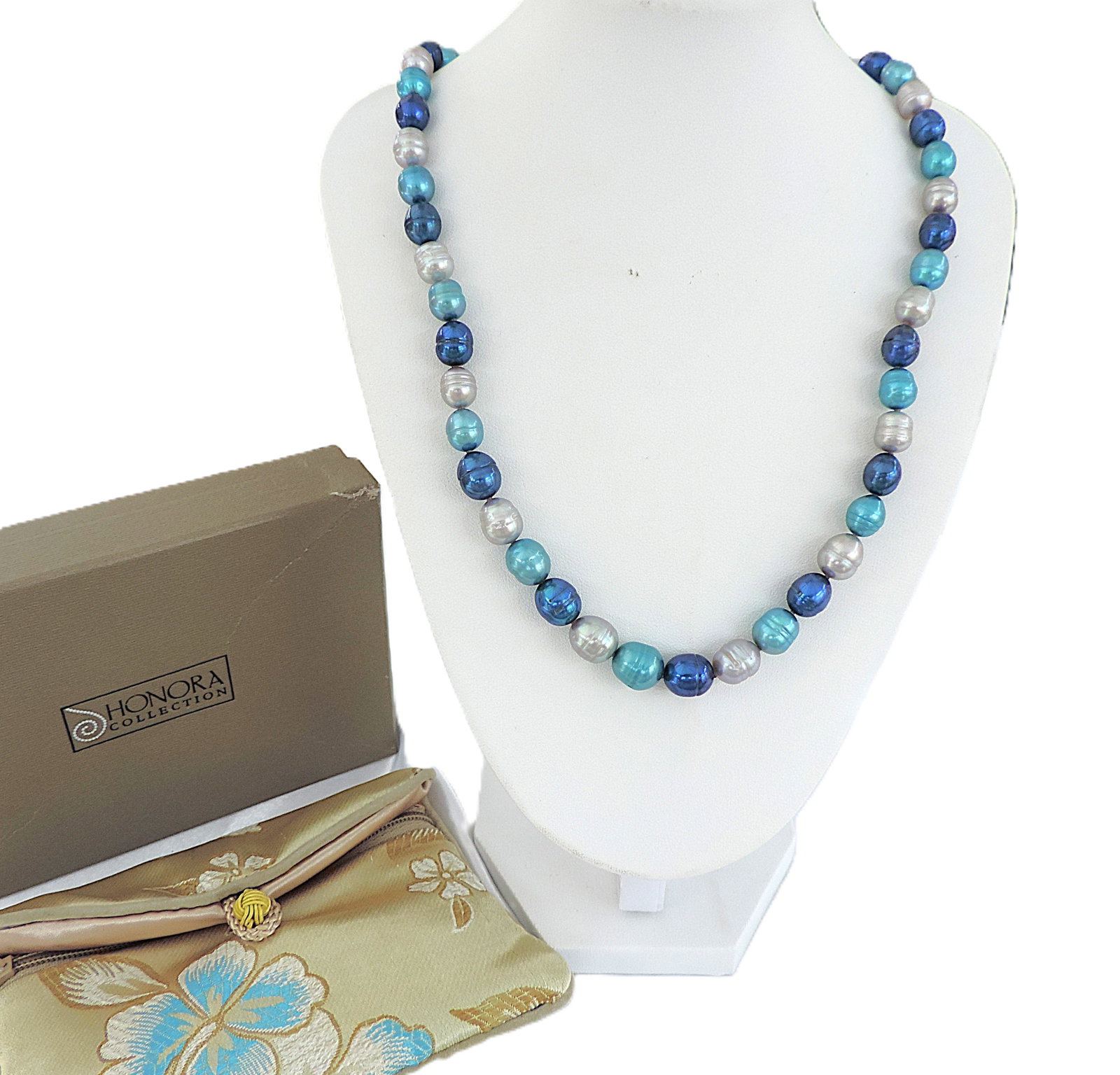 Honora Blue Moon Cultured Pearl Necklace New With Gift Box - 2