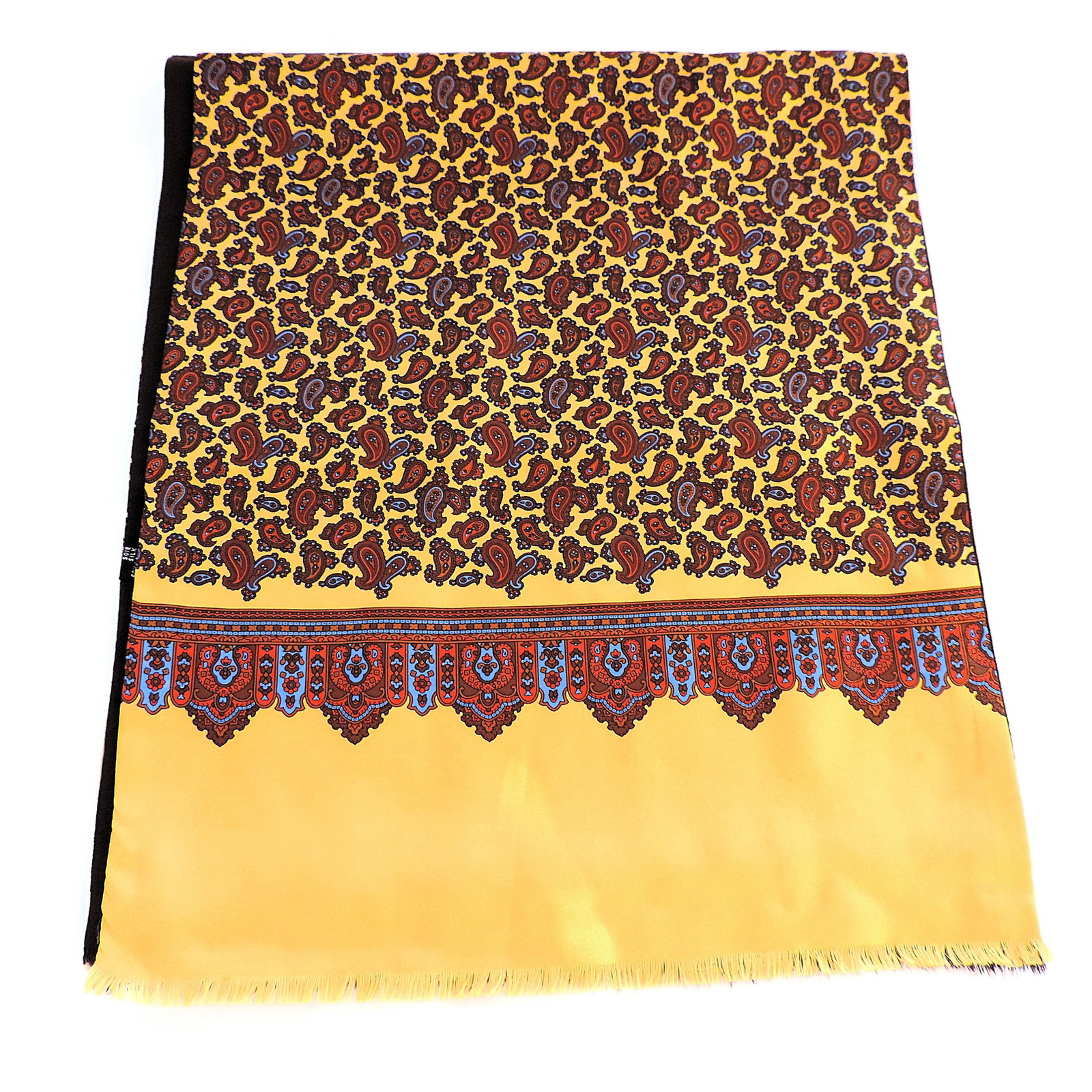'New' Designer Silk Scarf Made In Italy - 2