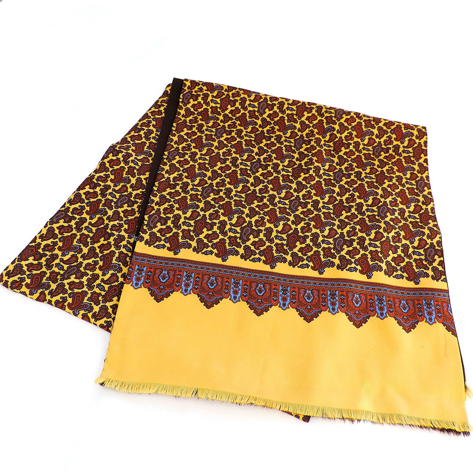 'New' Designer Silk Scarf Made In Italy - 3