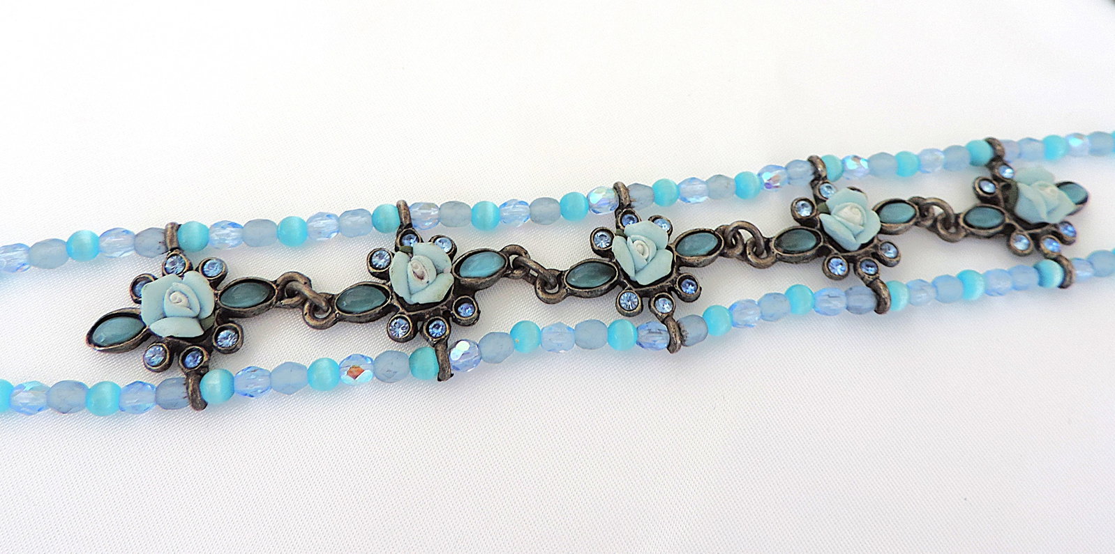 Vintage RL YDIS Pairs Choker Necklace - 2