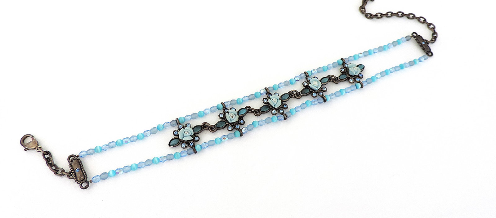 Vintage RL YDIS Pairs Choker Necklace - 5