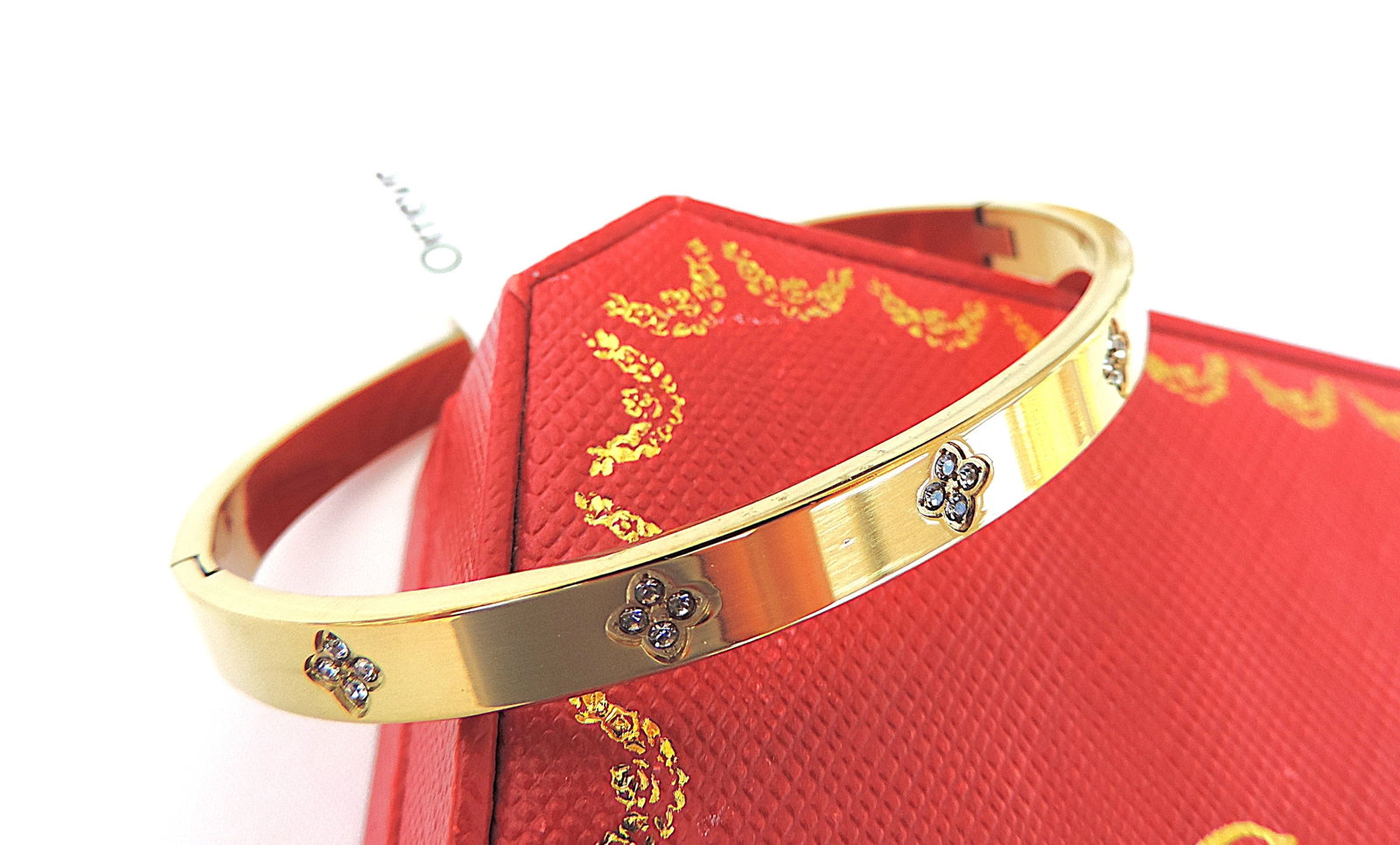 Orrevé 18k Gold Plated Zircon Bracelet 'New' - 3