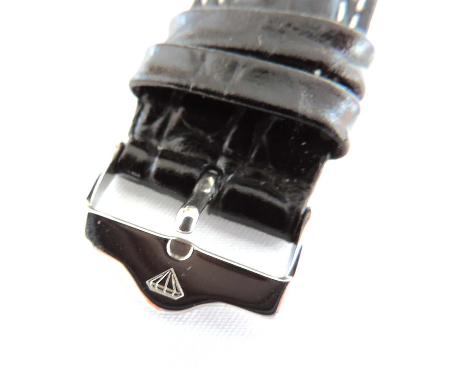 Yves Camani Automatic Watch YC1029-G World Timer Black Leather Strap 'New' - 9