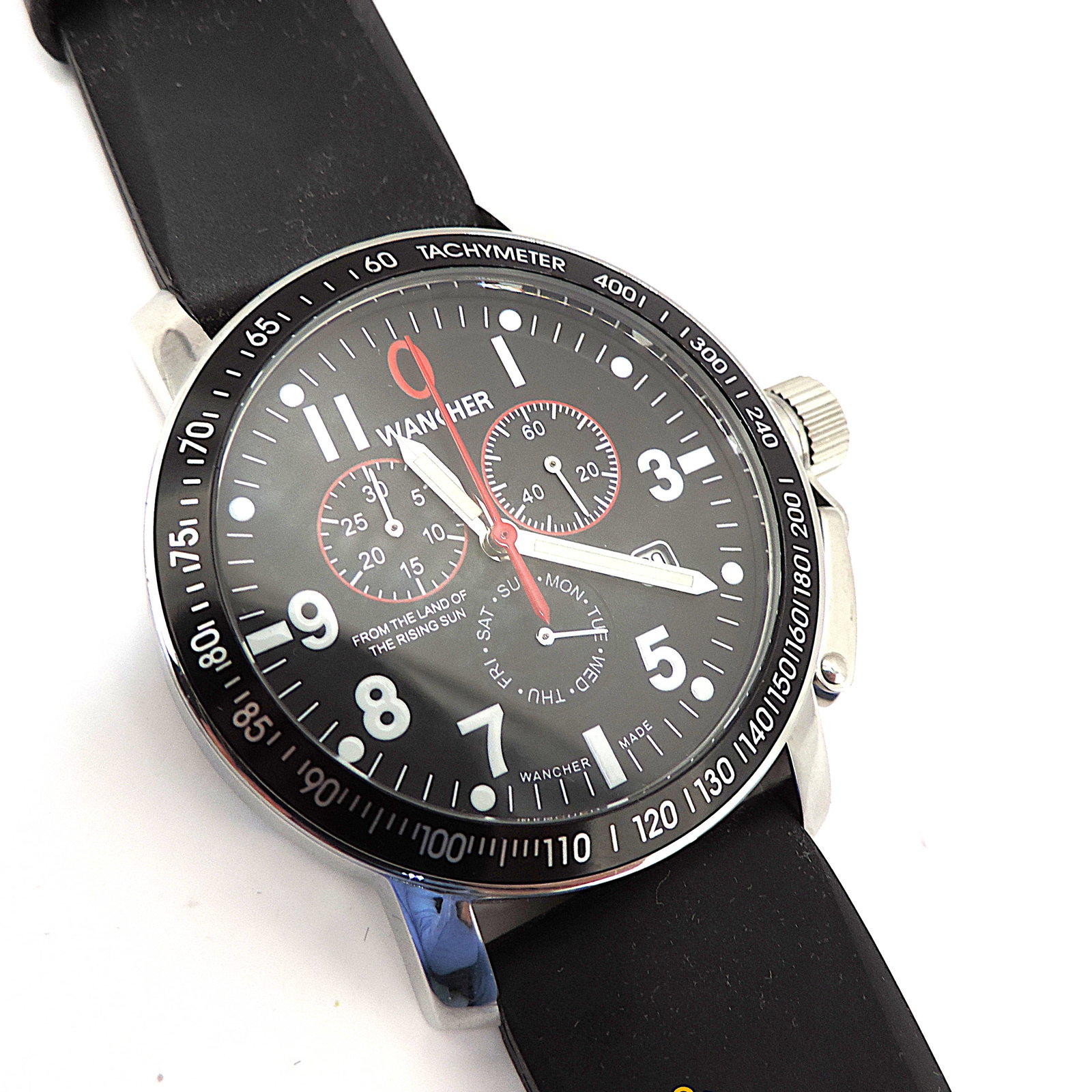 Wancher Quartz Chronograph Watch - New - 3