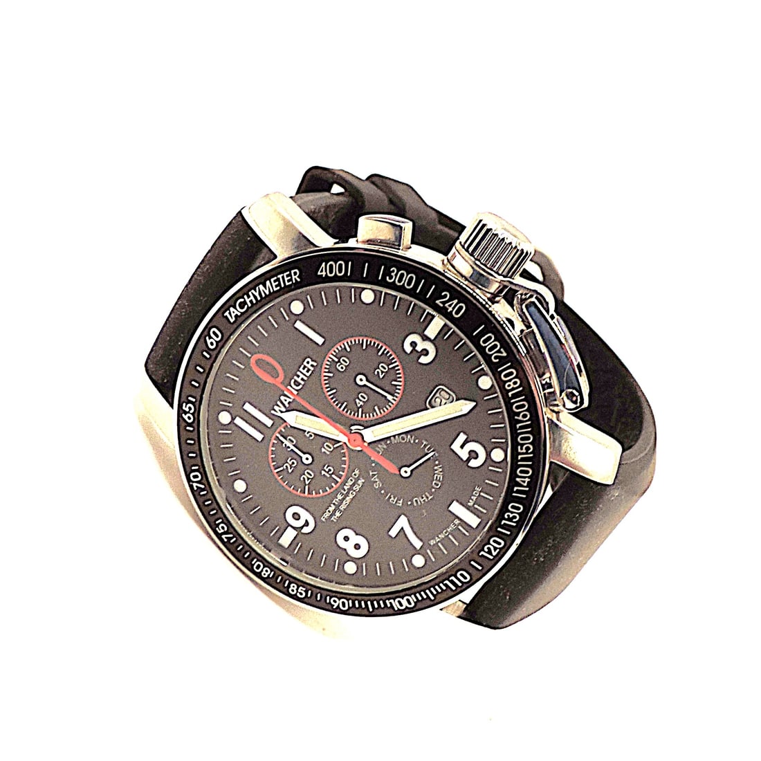 Wancher Quartz Chronograph Watch - New - 6