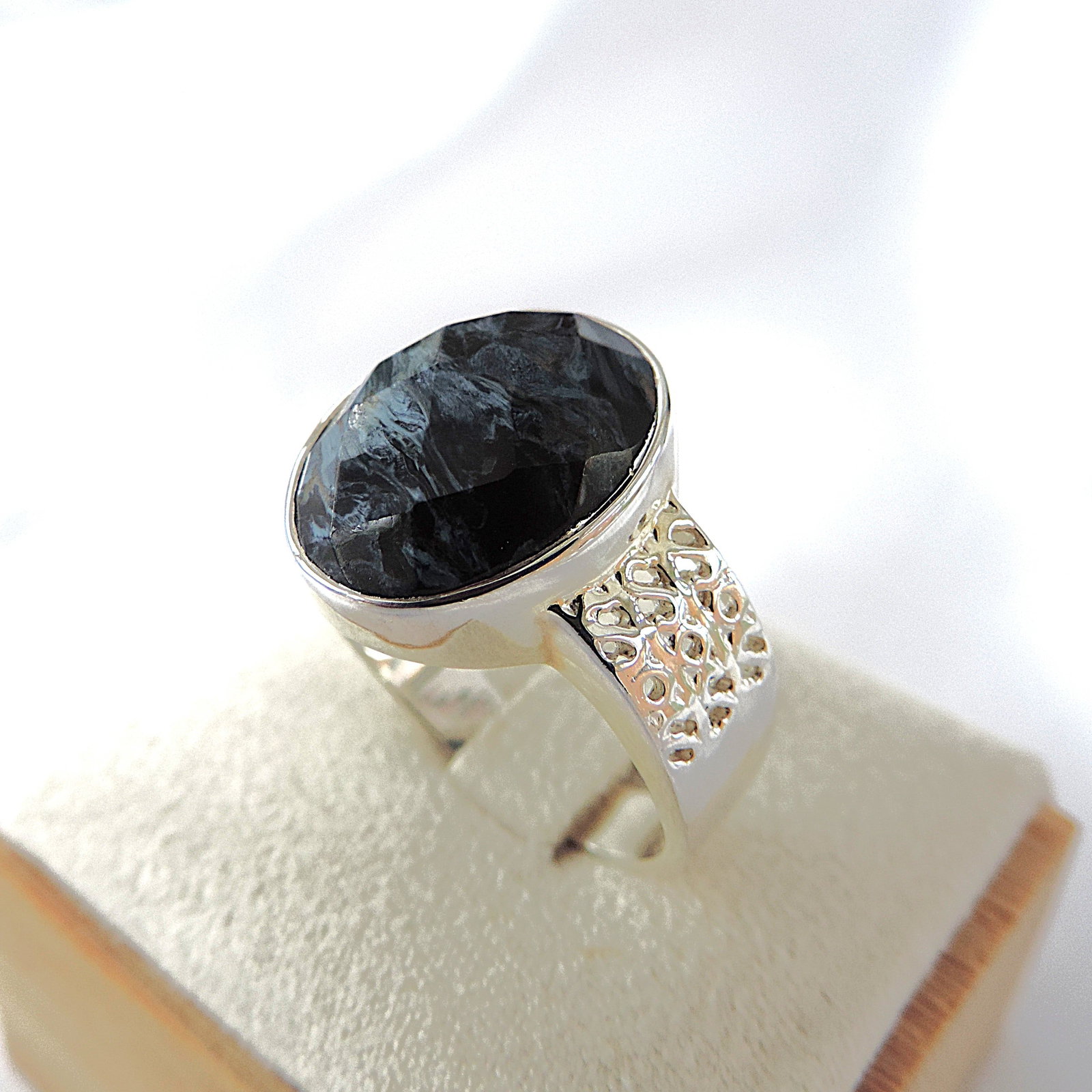 925 Silver Gemstone Ring 'New' - 2