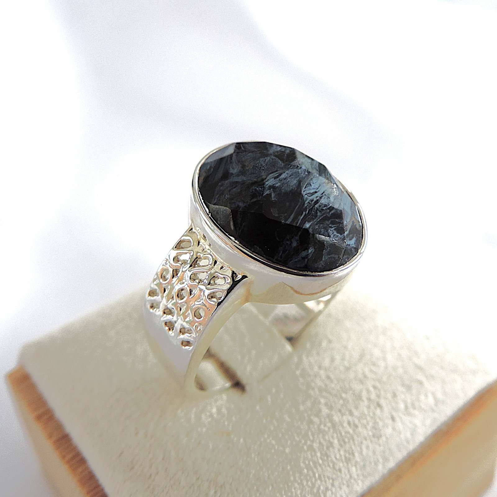 925 Silver Gemstone Ring 'New' - 3