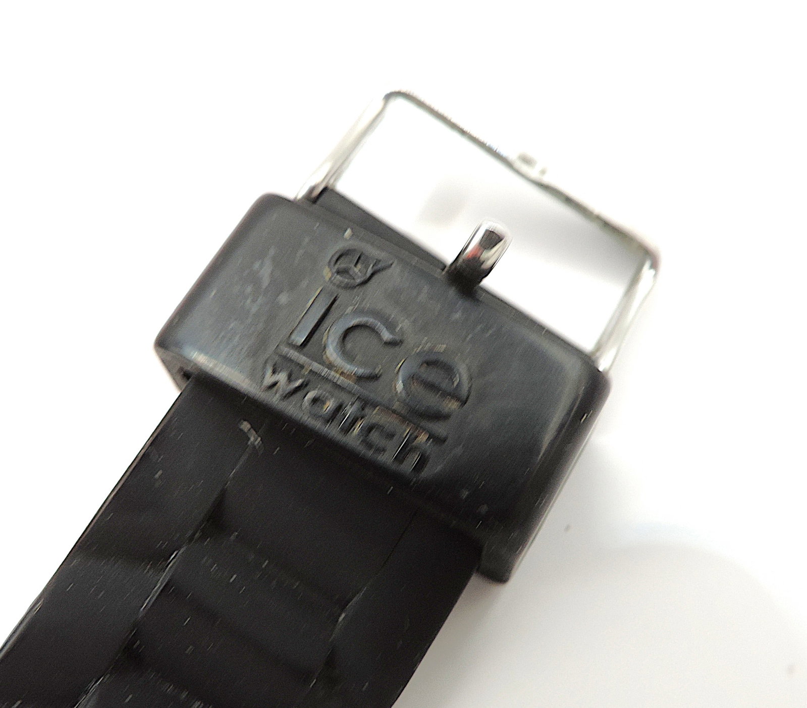 ICE Watch Men's Quartz Watch Black Silicone Strap - New Battery - 5