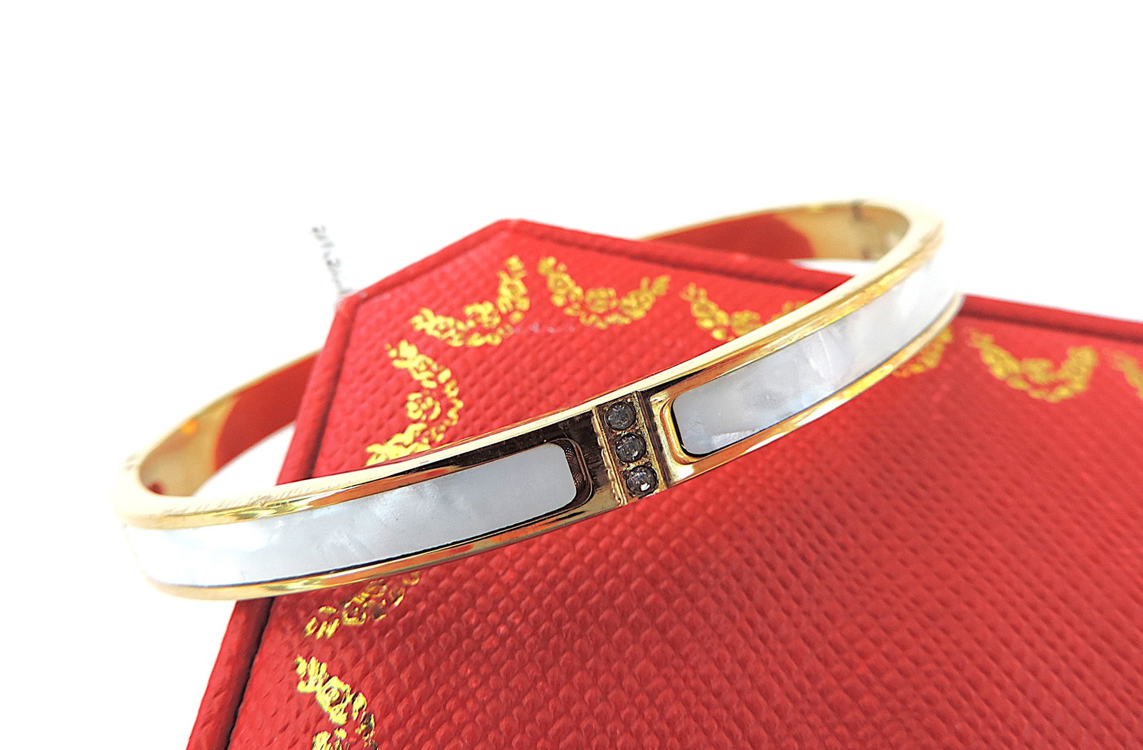 Orrevé 18k Gold Plated Zircon Bracelet 'New' - 4