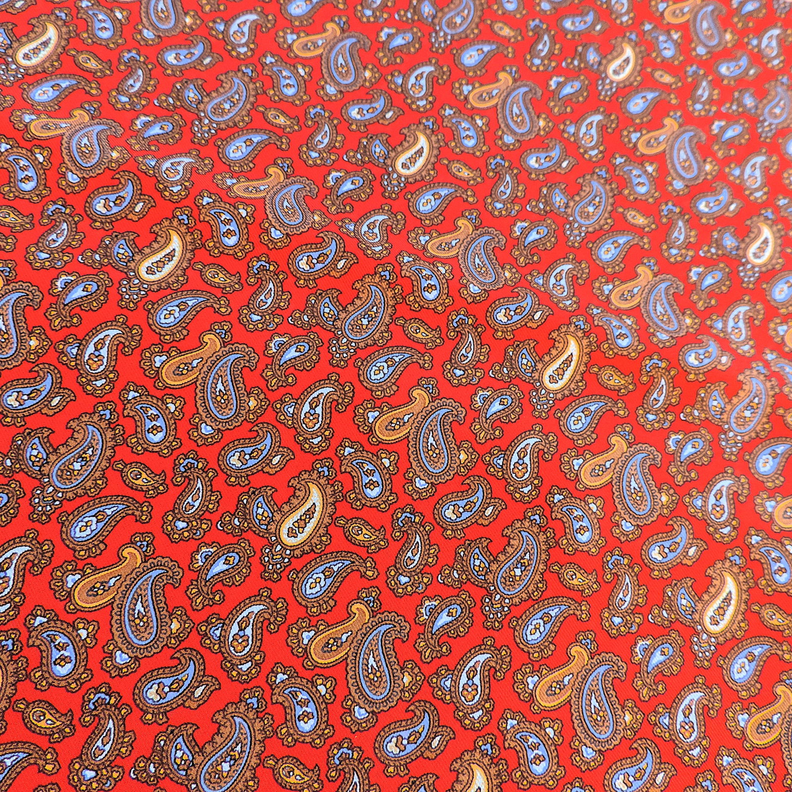 'New' Men's Designer Silk Scarf Made In Italy - 4