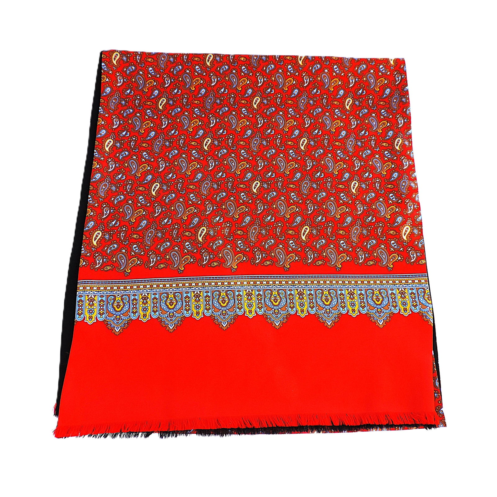 'New' Men's Designer Silk Scarf Made In Italy - 5