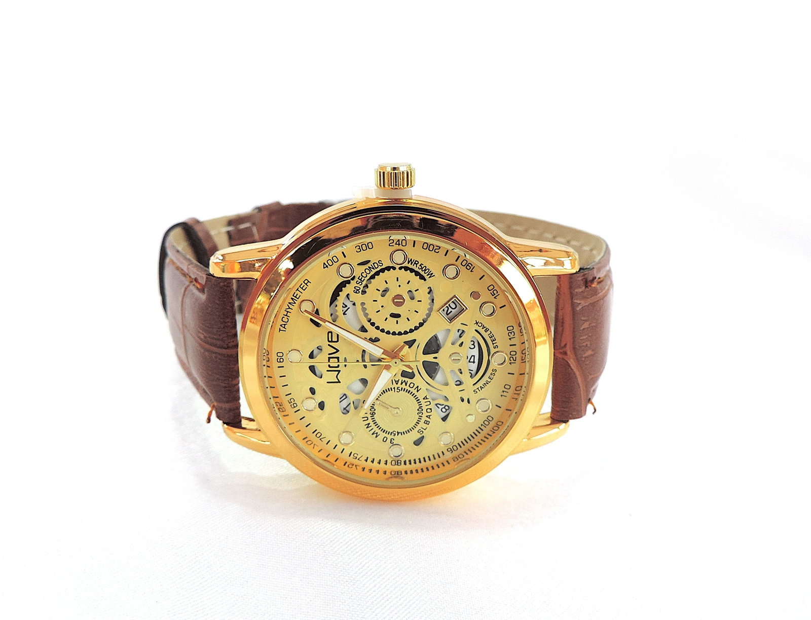 Men's 'WAVE' Quartz Fashion Watch 'New' - 5