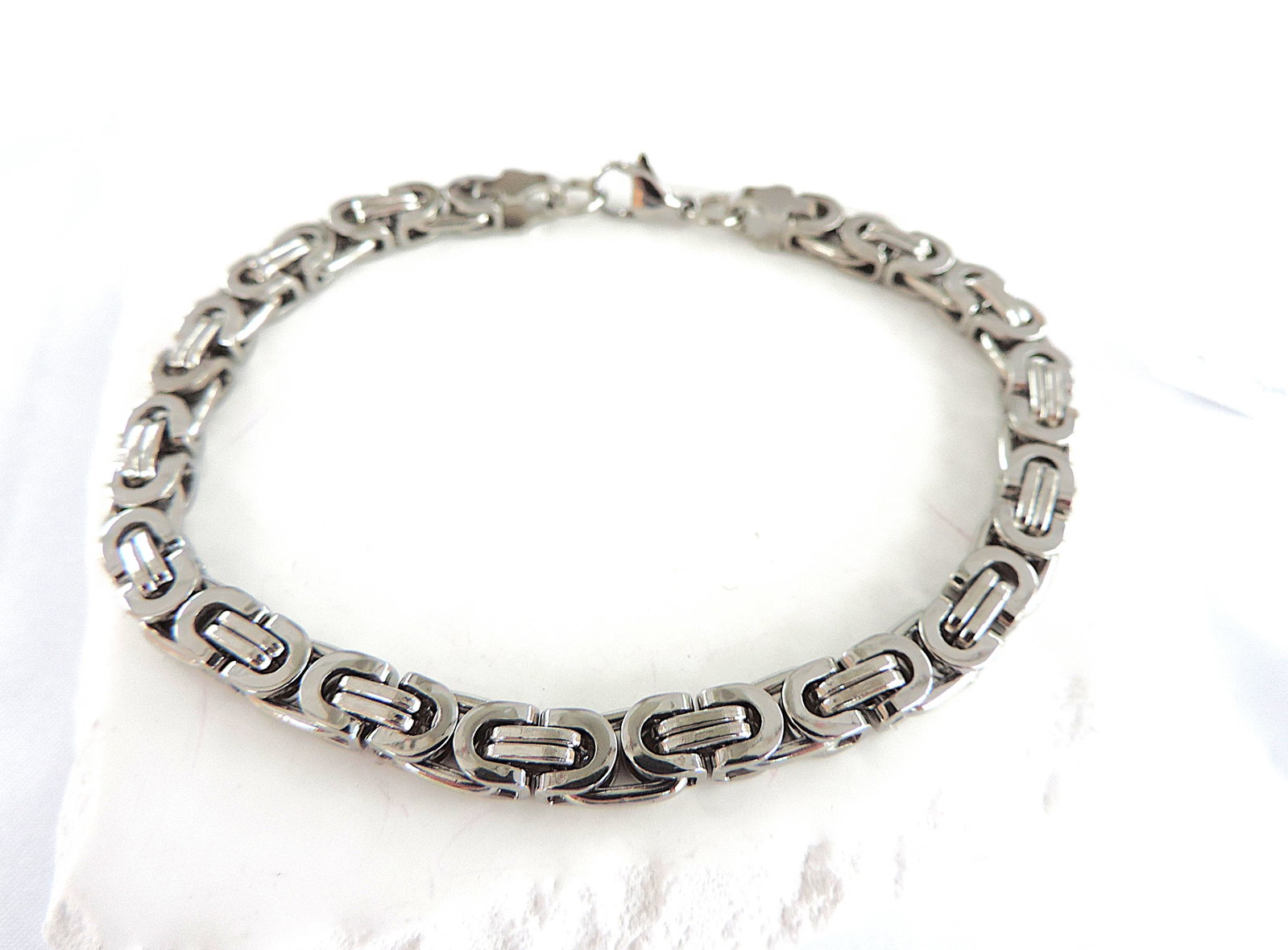Atheon Stainless Steel Men's Bracelet 'New' - 4