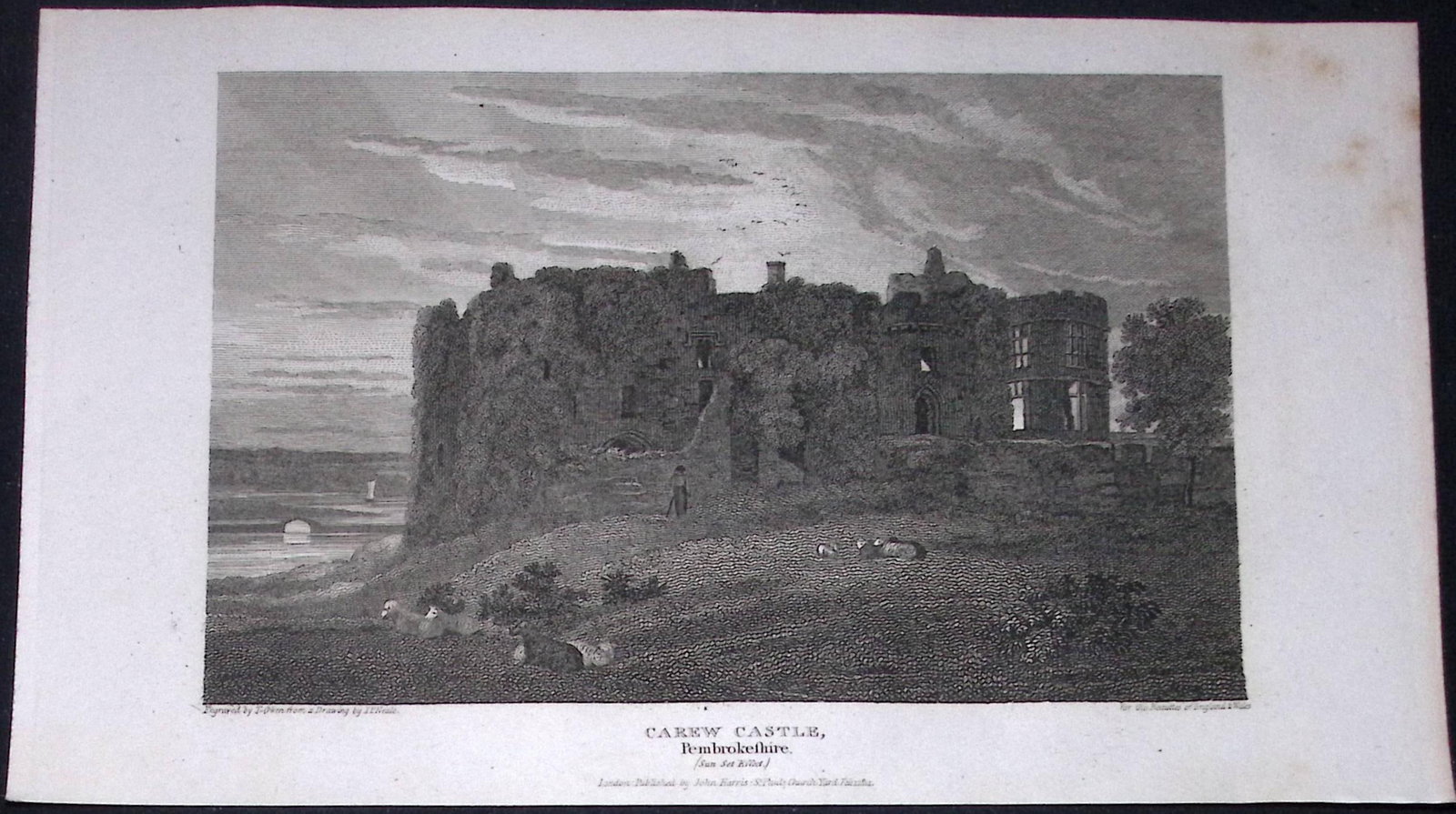 Kilgerran Castle Wales Antique 211 Years-Old Georgian Steel-Engraving-493: Title: Kilgerran Castle Wales Antique 211 Years-Old Georgian Steel-Engraving-493 Description: Kilgerran Castle Wales Antique 211 Years-Old Georgian Steel-Engraving-493 This Welsh Georgian Antique