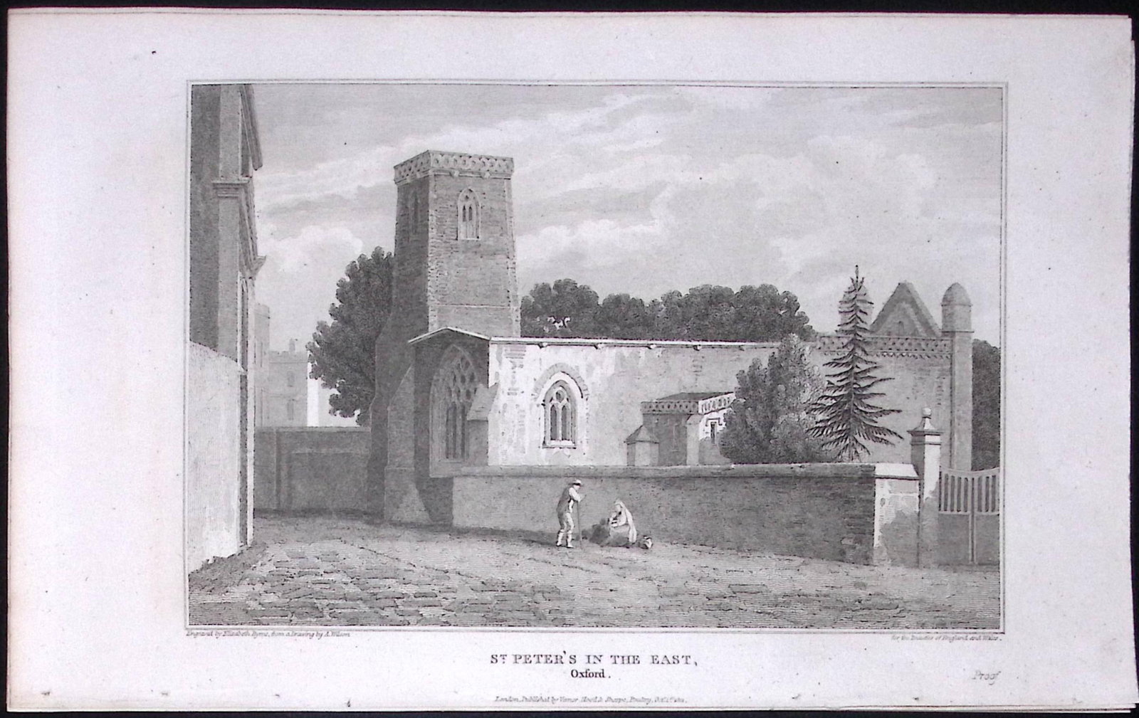 Oxford St Peters In The East Antique 212 Years-Old Steel-Engraving-48: Title: Oxford St Peters In The East Antique 212 Years-Old Steel-Engraving-48 Description: This Oxfordshire Georgian Antique Print Was Removed from a First Edition of. The Beauties of England and