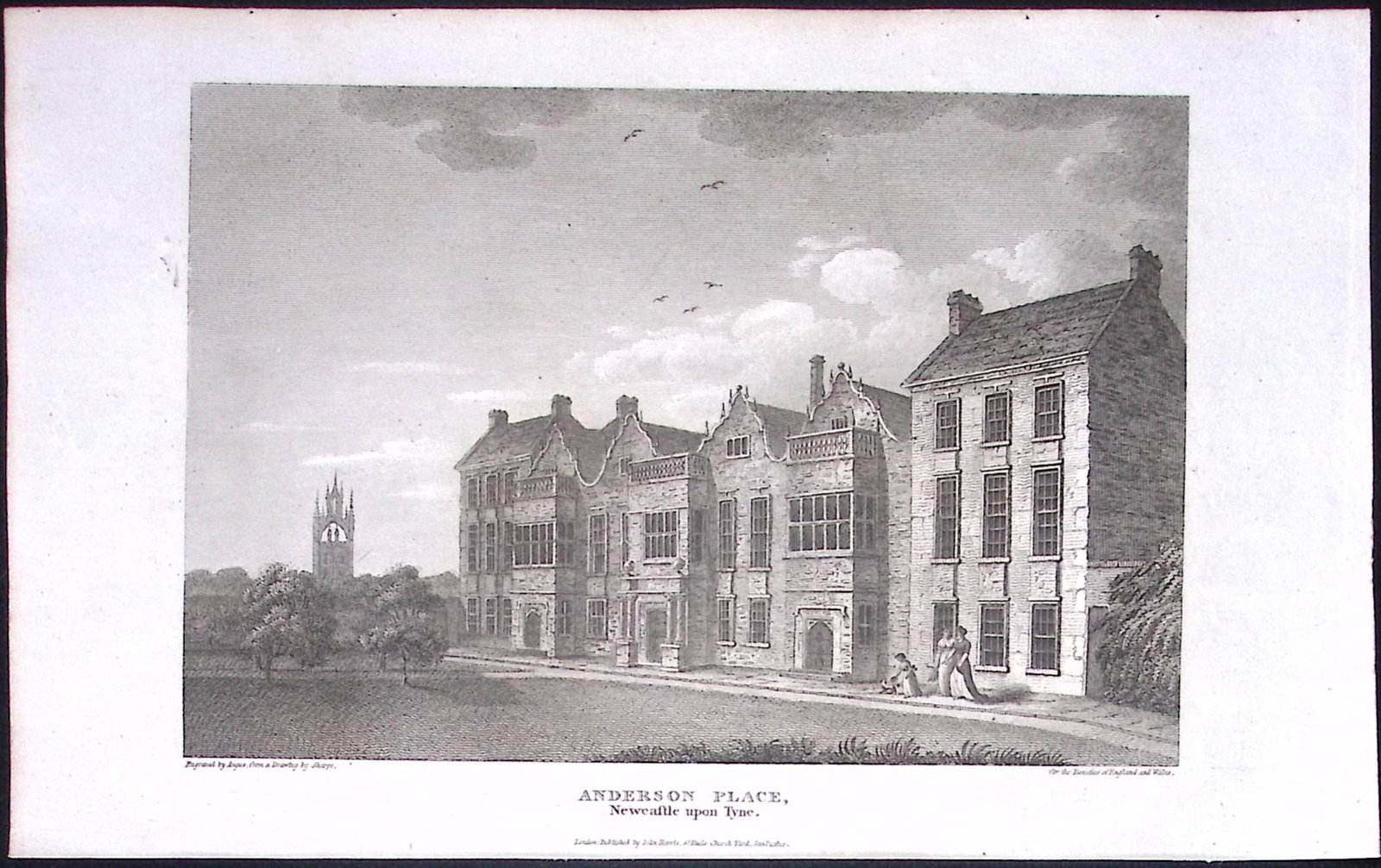 Northumberland Newcastle Anderson Place Antique 223 Years-Old Steel-Engraving-135: Title: Northumberland Newcastle Anderson Place Antique 223 Years-Old Steel-Engraving-135 Description: Northumberland View of Newcastle City Antique 223 Years-Old Steel-Engraving-134 This Cumbri