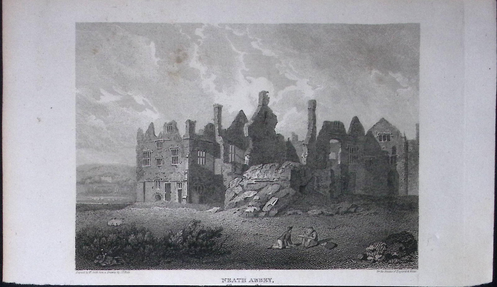 Neath Abbey South Wales Antique 211 Years-Old Georgian Steel-Engraving-483: Title: Neath Abbey South Wales Antique 211 Years-Old Georgian Steel-Engraving-483 Description: Neath Abbey South Wales Antique 211 Years-Old Georgian Steel-Engraving-483 This Welsh Georgian Antique