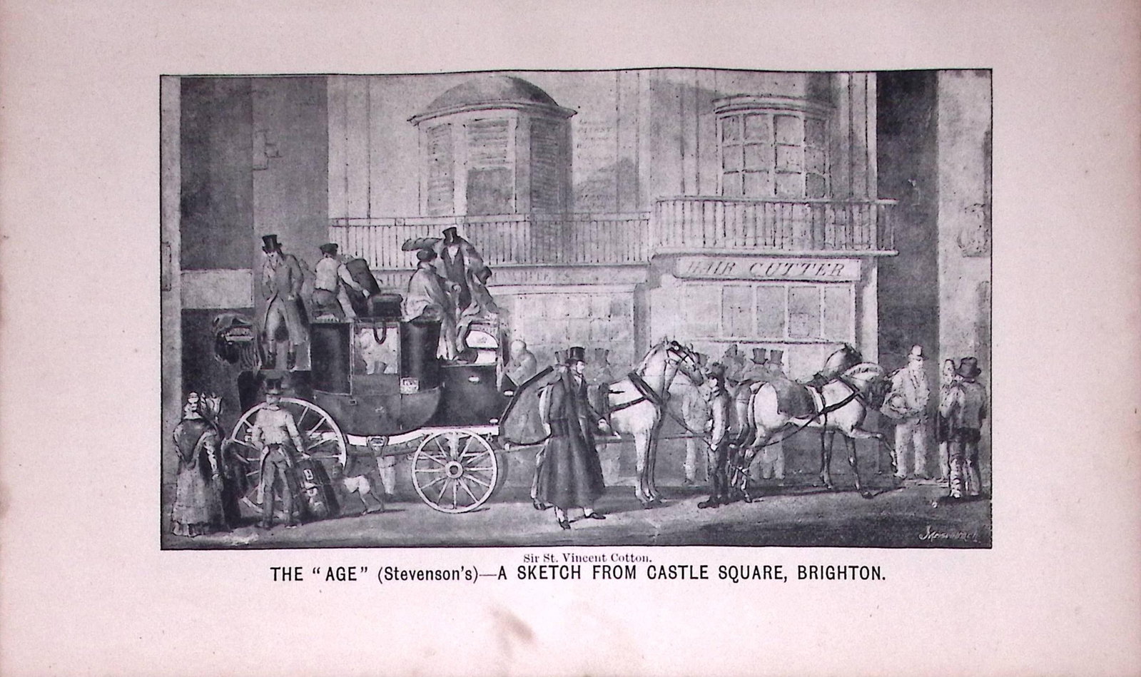 Brighton Castle Square Antique 134-Year-Old Print-21-TR (1 of 2)
