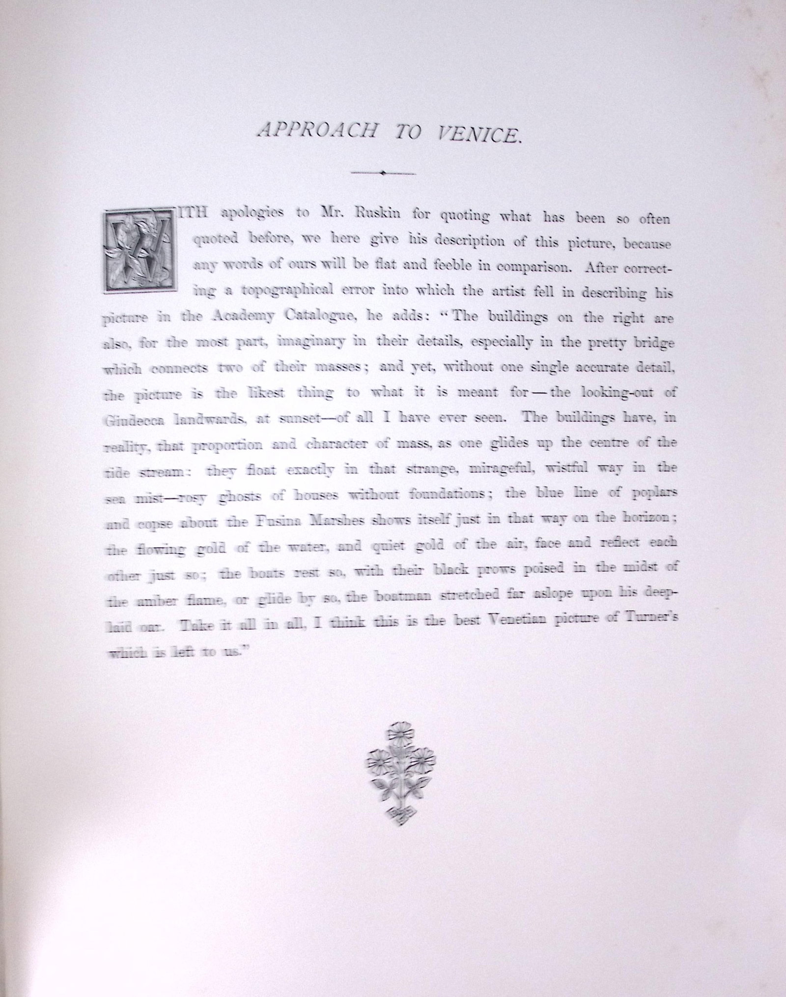 J.M.W Turner The Approach To Venice Antique Steel Engraving-7-TR - 2