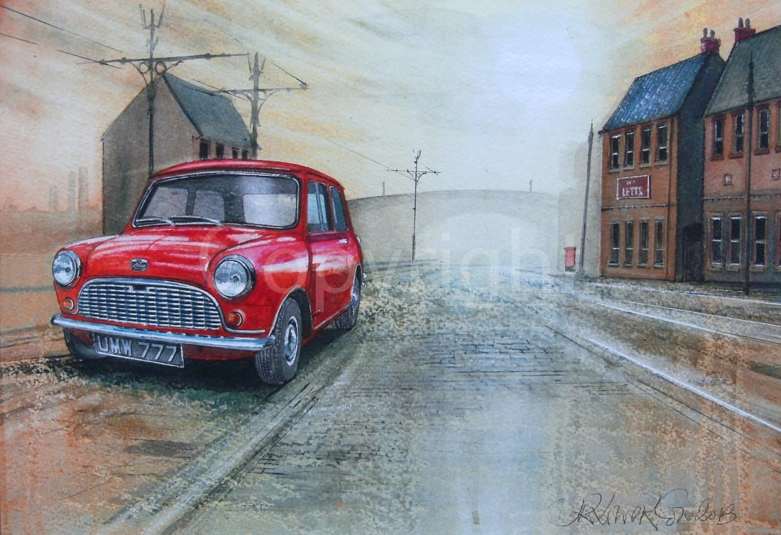Mini British Classic Nostalgic Large Metal Wall Art: Title: Mini British Classic Nostalgic Large Metal Wall Art Description: ★ Approx Size 12” x 8” (Inches) 300 x 200 (mm). ★ Our Metal Art Design Comes with Rounded Corners and