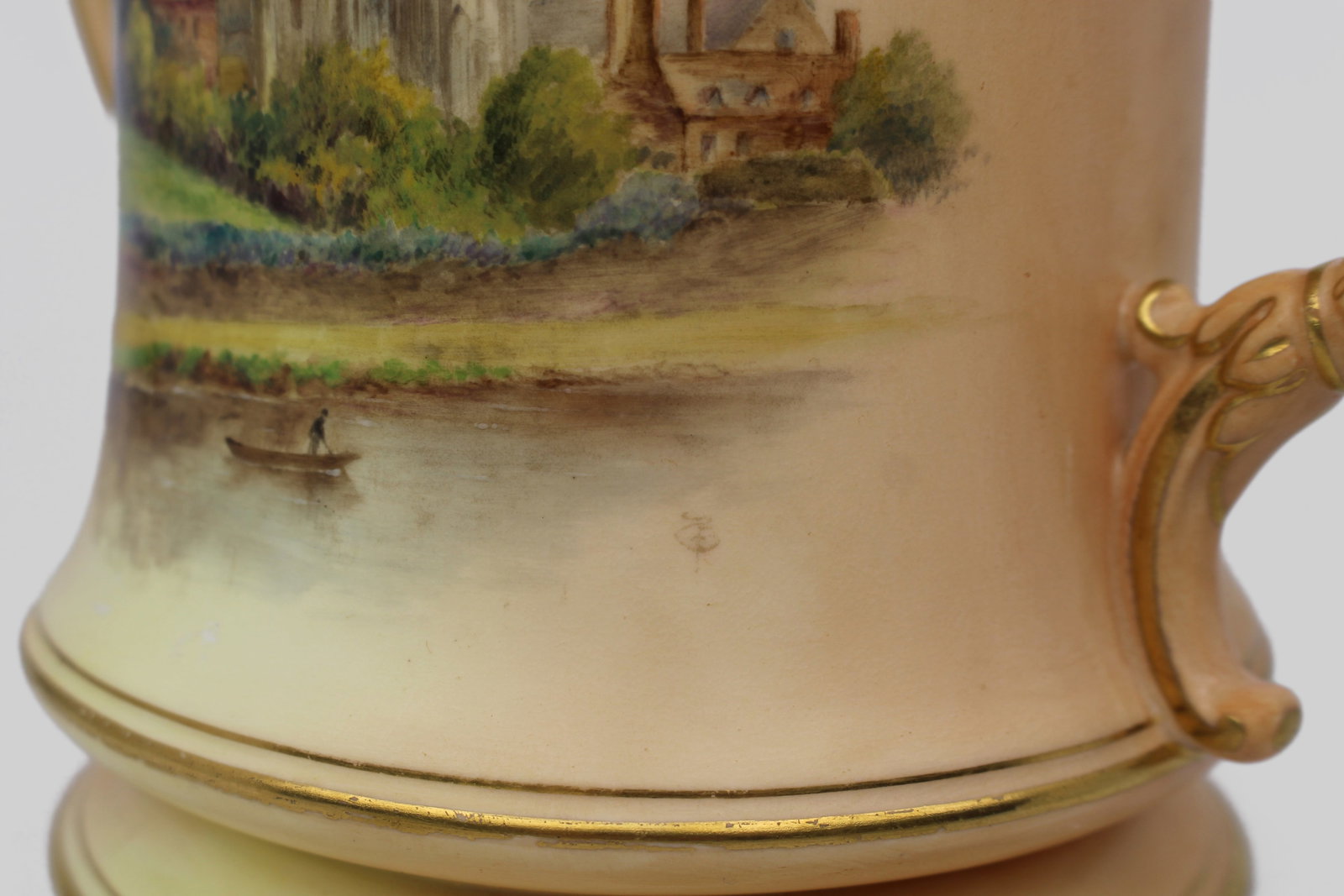 Large Royal Worcester Loving Cup Worcester Cathedral c.1902 - 15