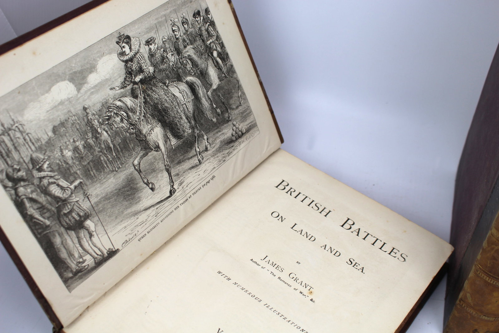 Three Volumes – British Battles on Land and Sea by James Grant, c.1870s - 12