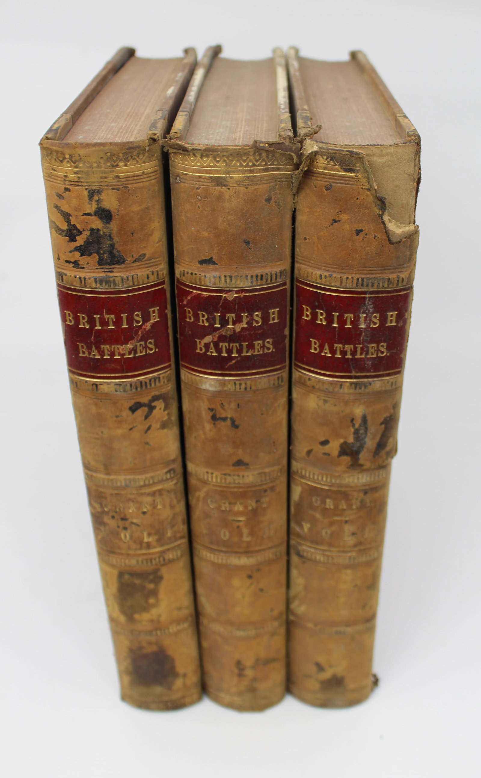 Three Volumes – British Battles on Land and Sea by James Grant, c.1870s: Title: Three Volumes – British Battles On Land and Sea By James Grant, c.1870s Description: Three Volumes – British Battles on Land and Sea by James Grant, c.1870s A complete