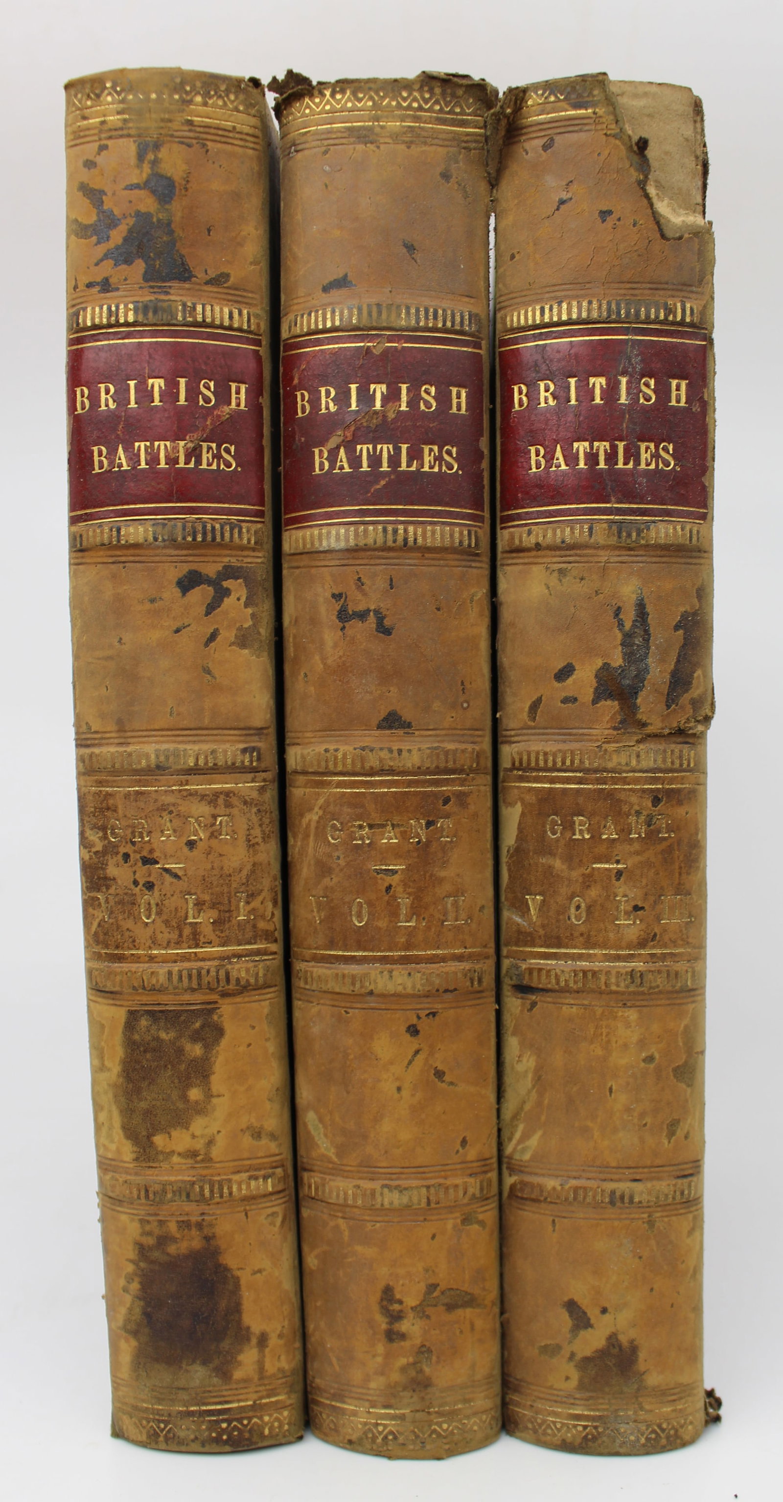 Three Volumes – British Battles on Land and Sea by James Grant, c.1870s - 4