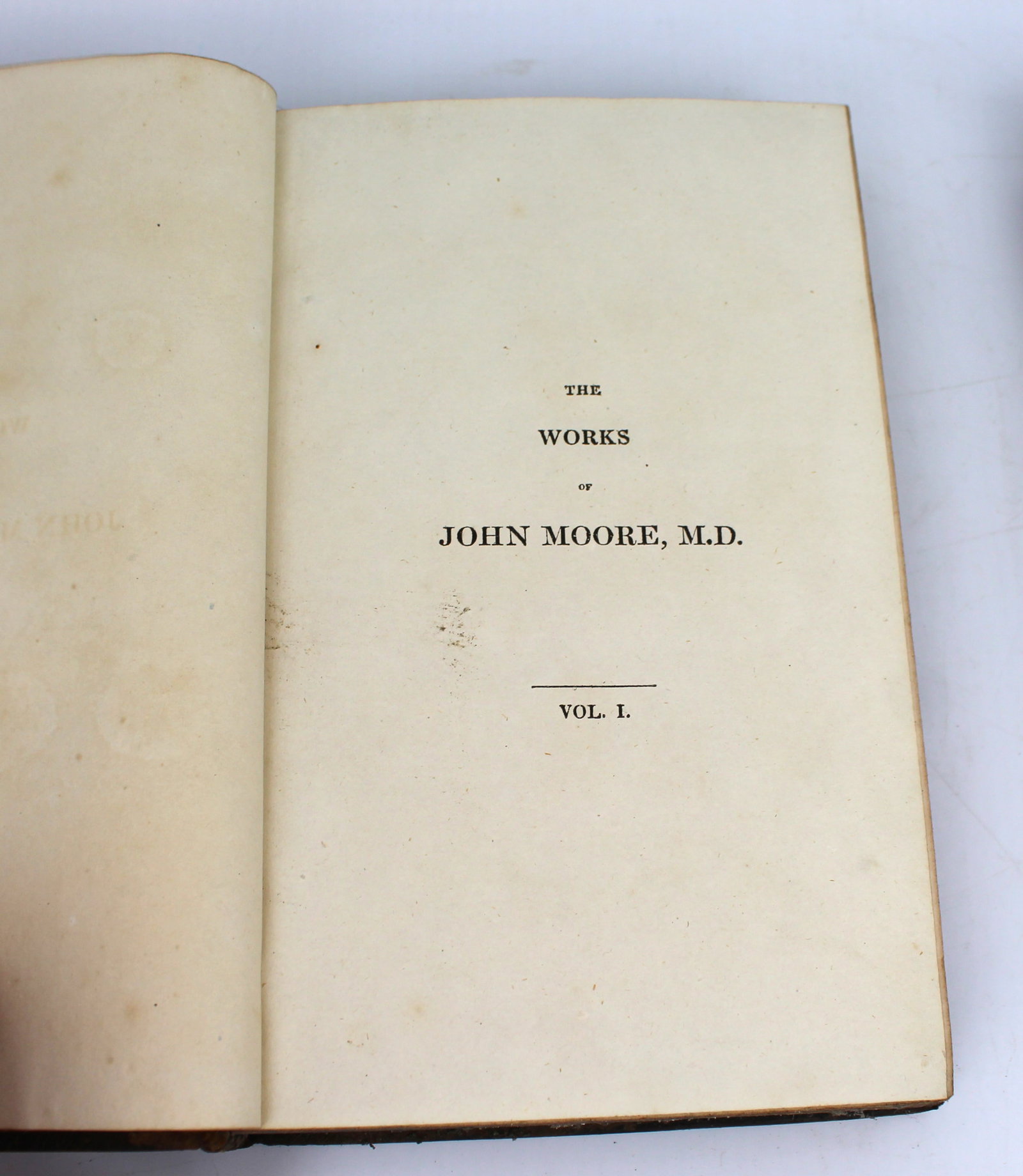 Two Volumes of The Works of John Moore, M.D. – 1820 Edinburgh - 16