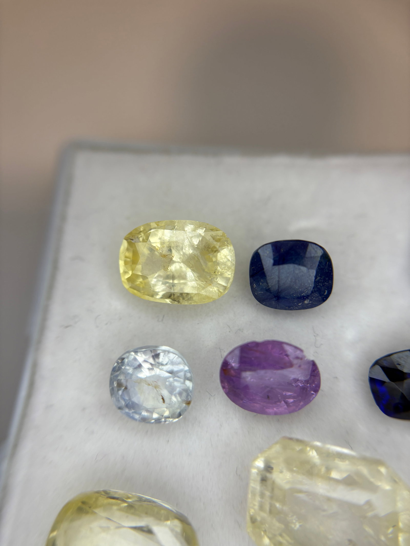 35.05ct Natural Unheated/Untreated Multi Ceylon Sapphire Lot - 11