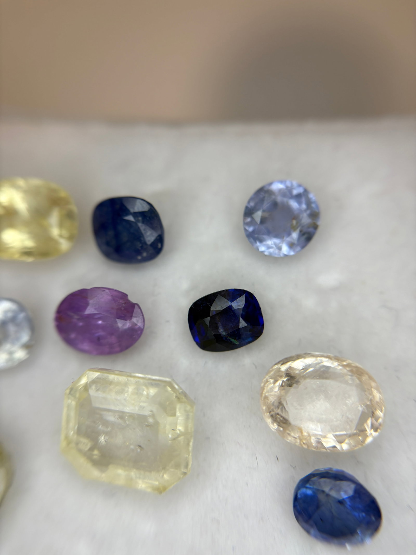 35.05ct Natural Unheated/Untreated Multi Ceylon Sapphire Lot - 4