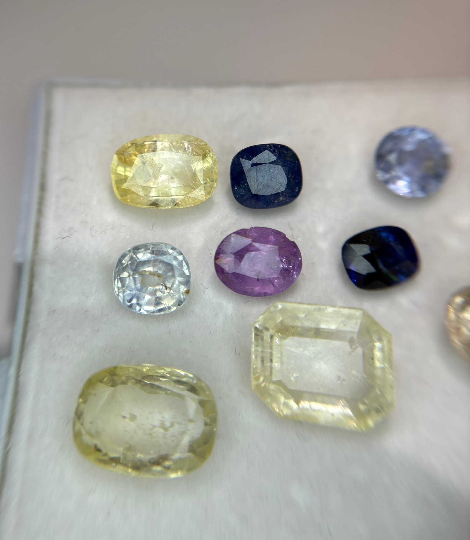 35.05ct Natural Unheated/Untreated Multi Ceylon Sapphire Lot - 6