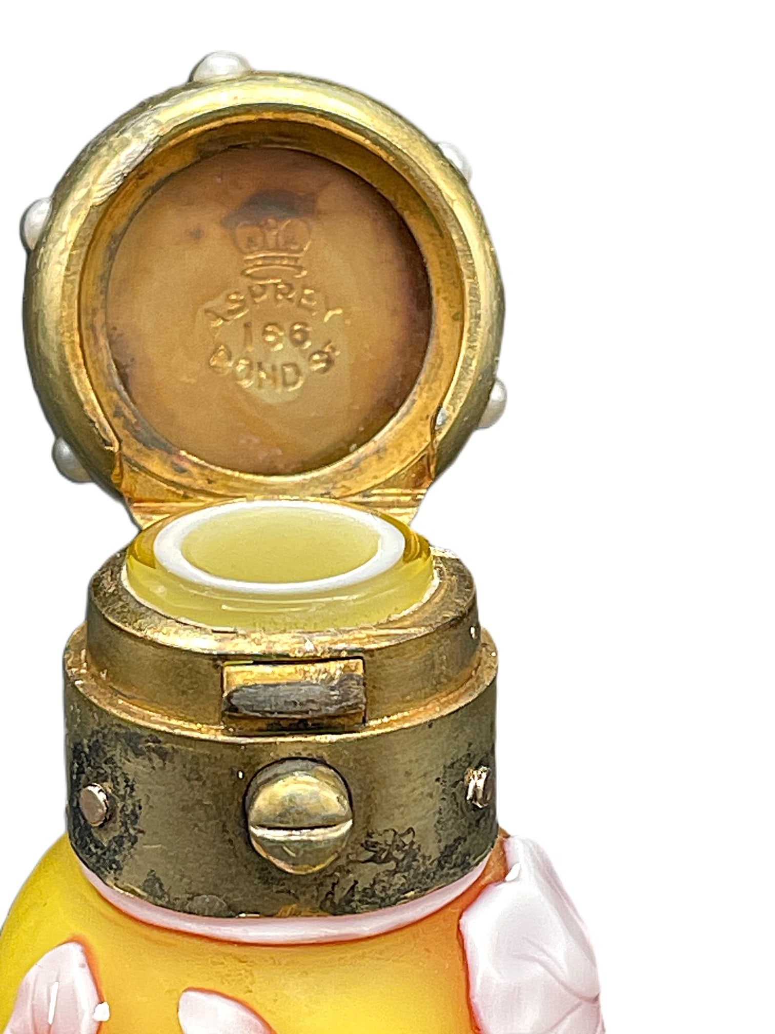 Thomas Webb Three Colour Cameo Glass Scent Bottle - 2
