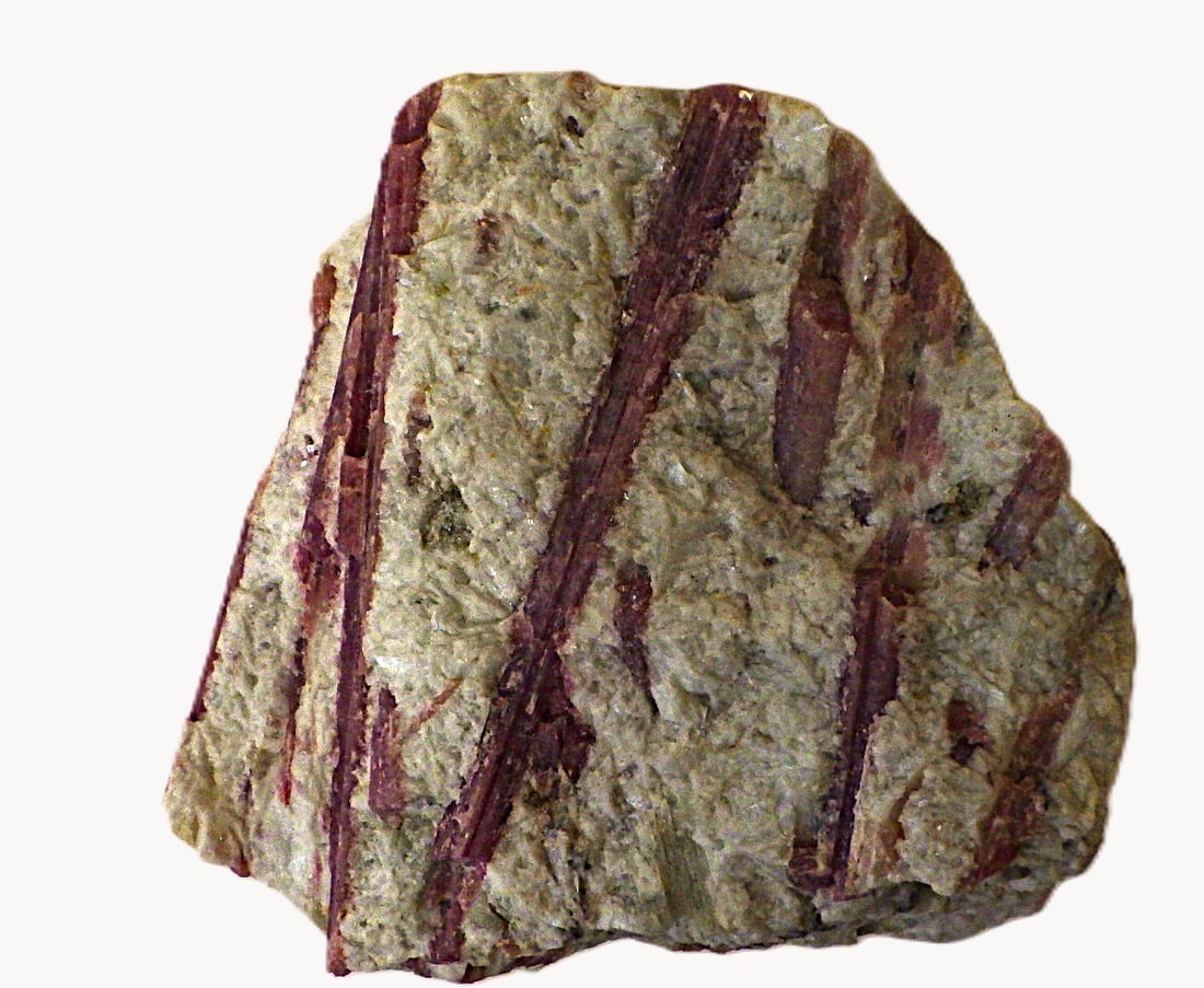 Large rubellite crystals 13 cm in matrix 888 g. - 2