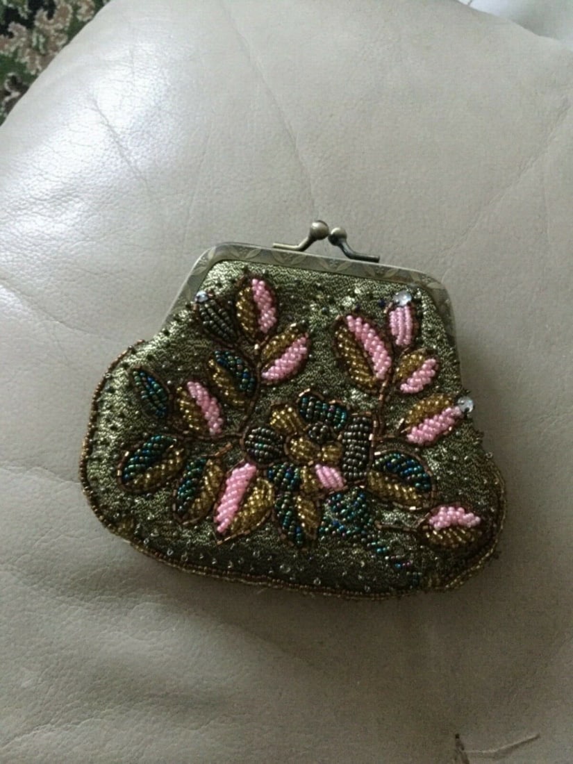 Vintage Butler and Wilson Womens Beaded Small Clutch Purse - 3