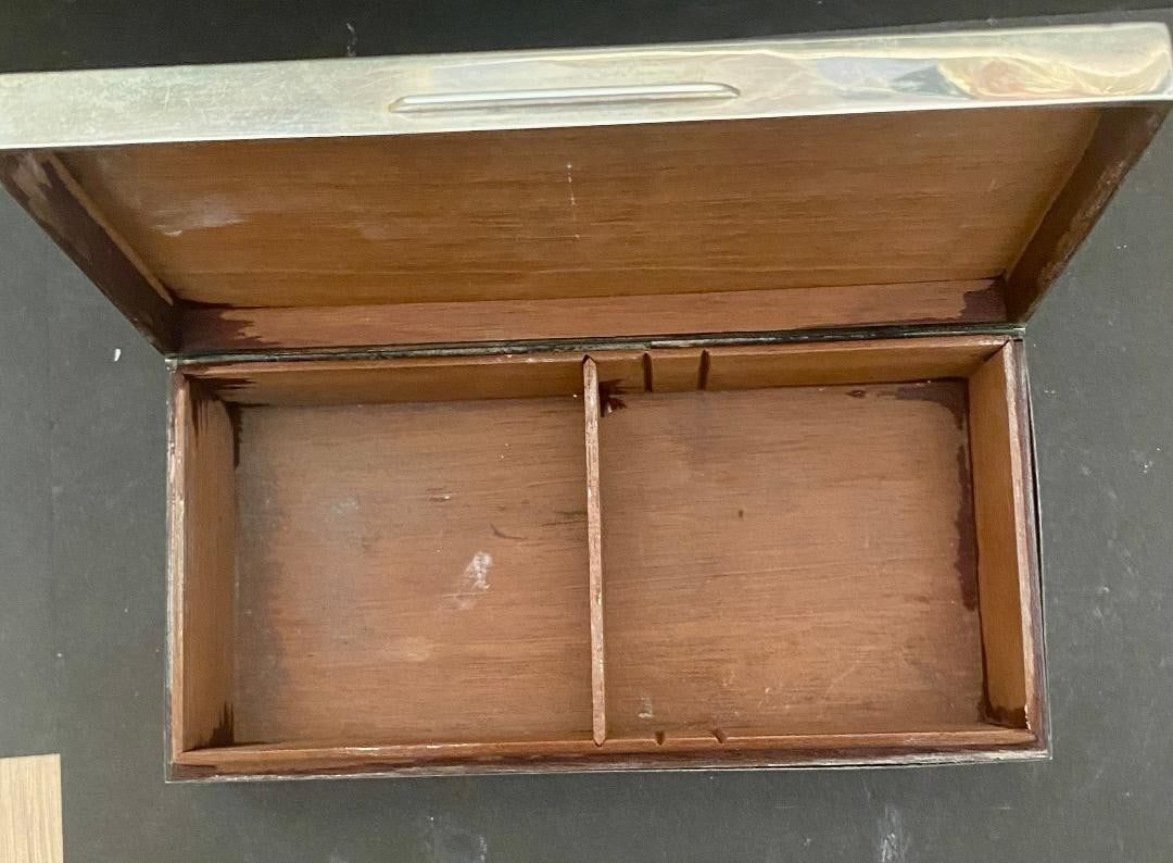 STERLING SILVER BOX BY STEPHEN J ROSE - 4