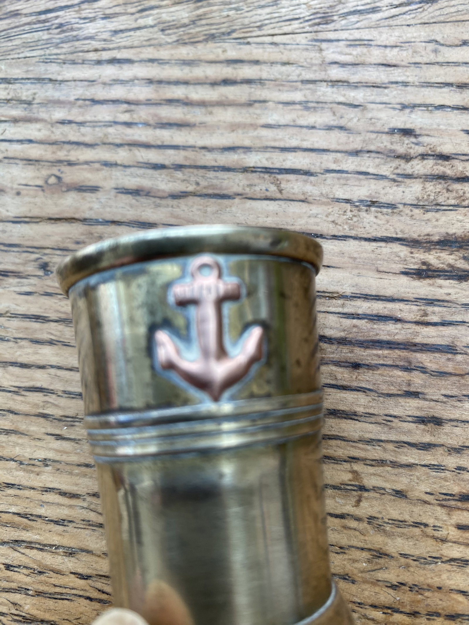 Naval themed 6 shot set in attractive case - 5