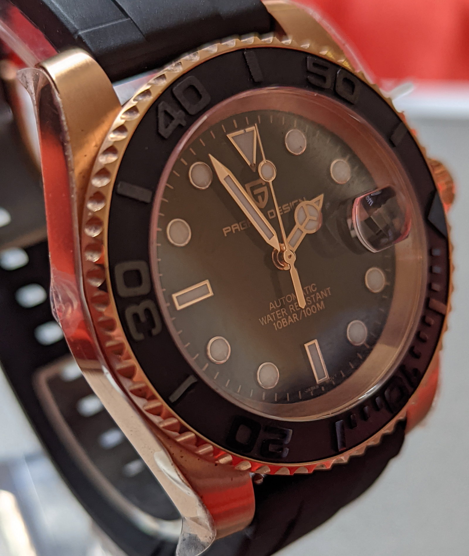 Pagani Design ""Everose Submariner"" Homage — Automatic - Rolex Submariner"" Homage — Au - 2
