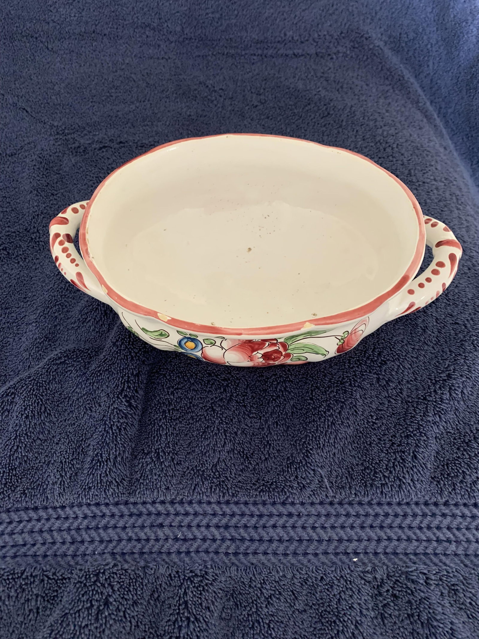 Antique French Compote, 1910, GF Fait Main, Faiences d’Art, Strasbourg - 3