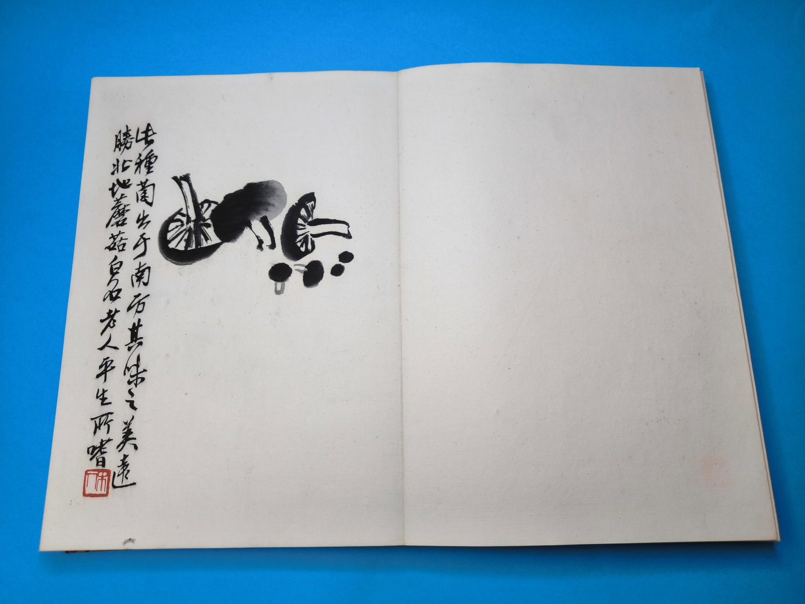 Book with 22 woodcuts in colours, "Qi Baishi hua ji", published by Rong Bao Zhai xin ji Beijing 1... - 11