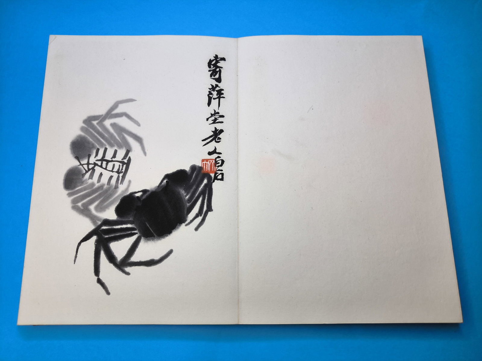 Book with 22 woodcuts in colours, "Qi Baishi hua ji", published by Rong Bao Zhai xin ji Beijing 1... - 17