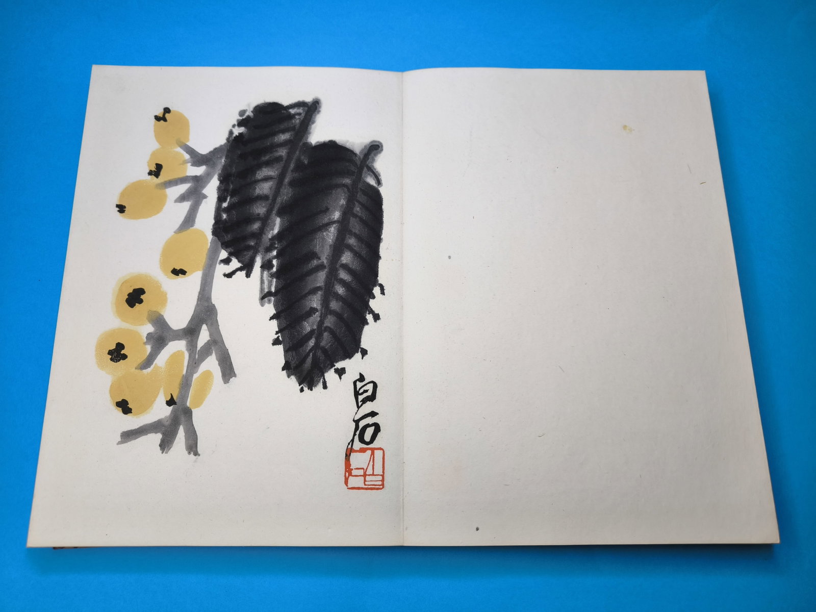Book with 22 woodcuts in colours, "Qi Baishi hua ji", published by Rong Bao Zhai xin ji Beijing 1... - 18