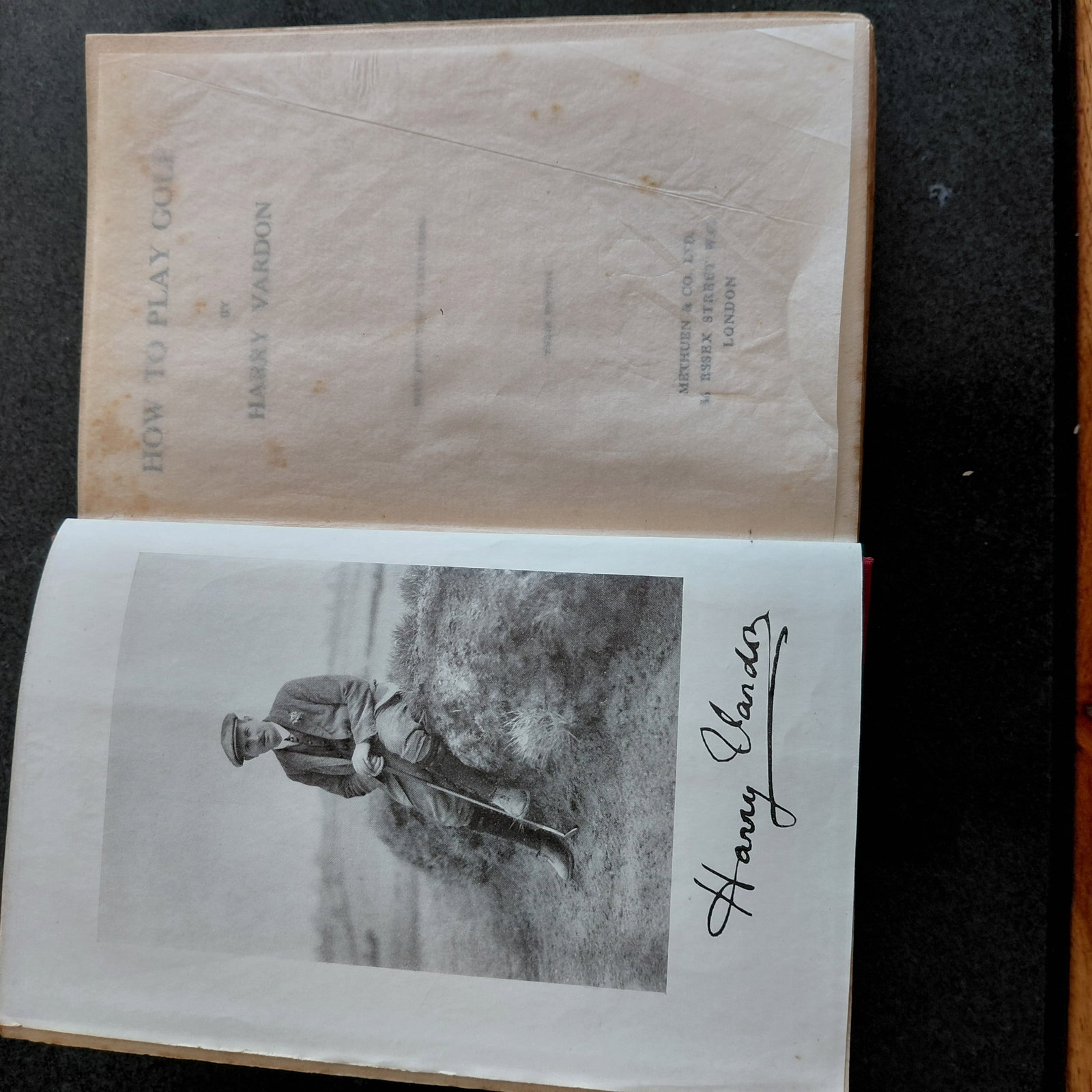 How to Play Golf Book by Harry Vardon 1912 - 7