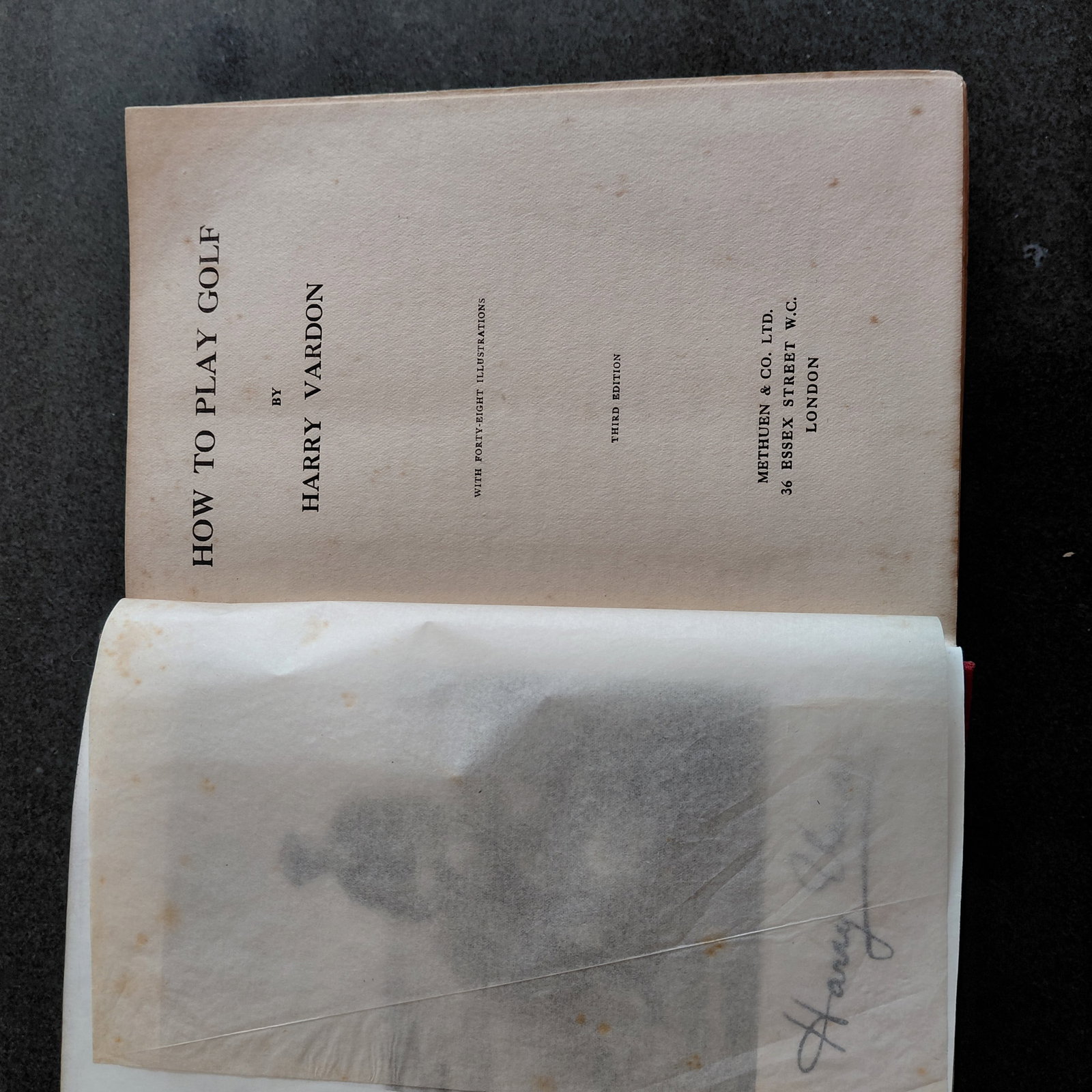How to Play Golf Book by Harry Vardon 1912 - 8