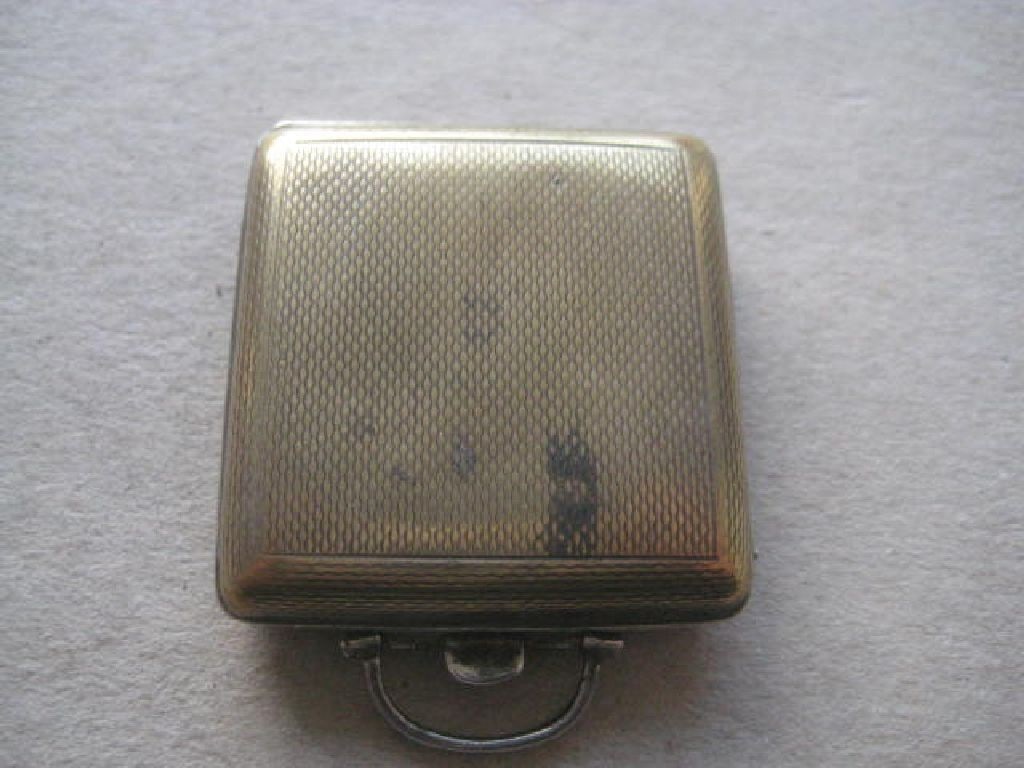 Vintage Mira EPNS Miniature Travelling Clock - 7