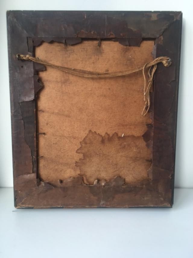 Esoteric School, Framed Picture, On Board, Circa 1900 Scene - 6