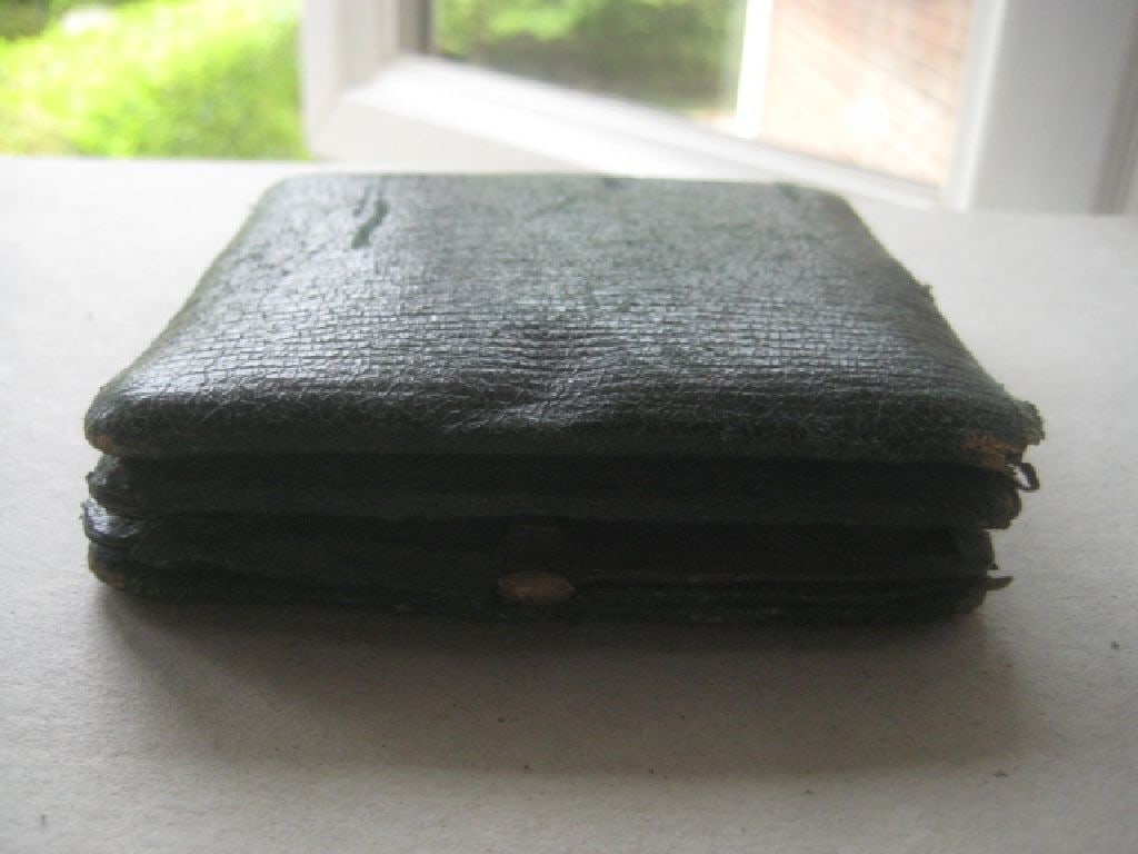 Vintage Swiss Made 8 Day Green Leather Travel Clock - 10